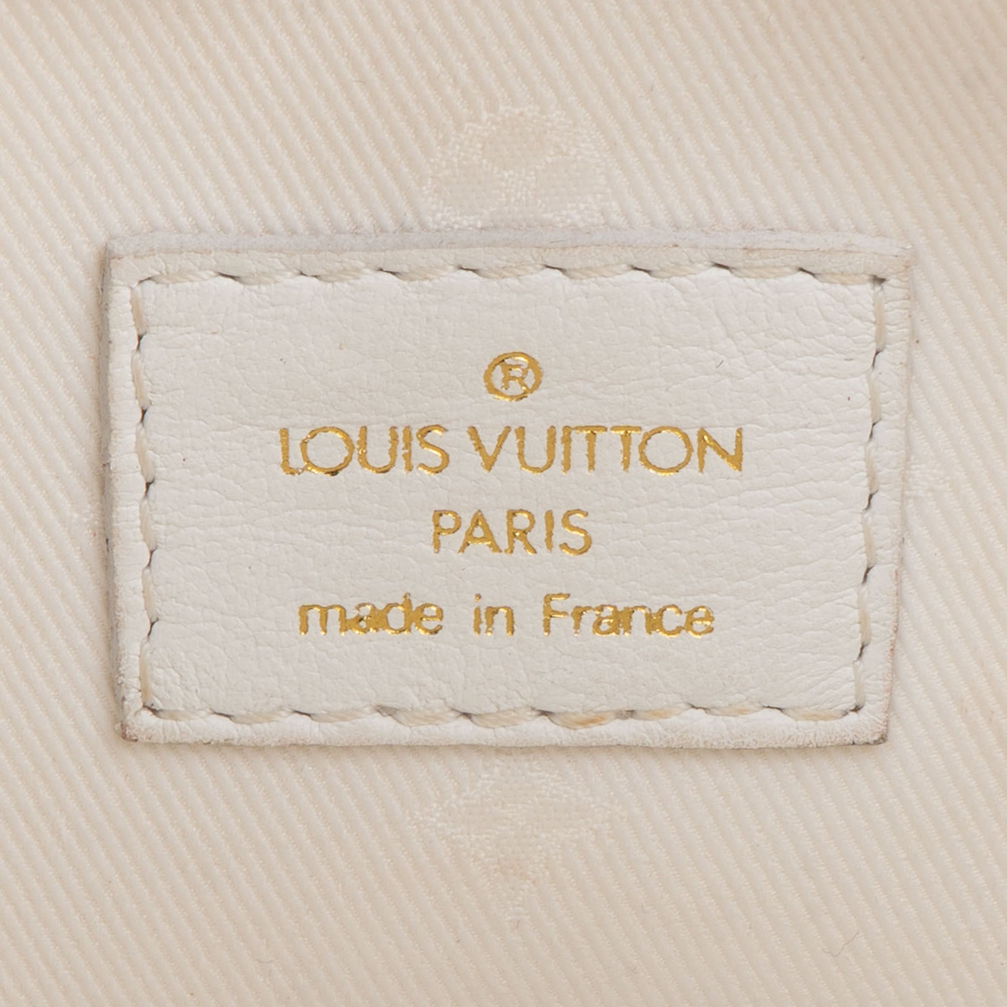 Louis Vuitton White Monogram Sac Over The Moon Shoulder Bag
