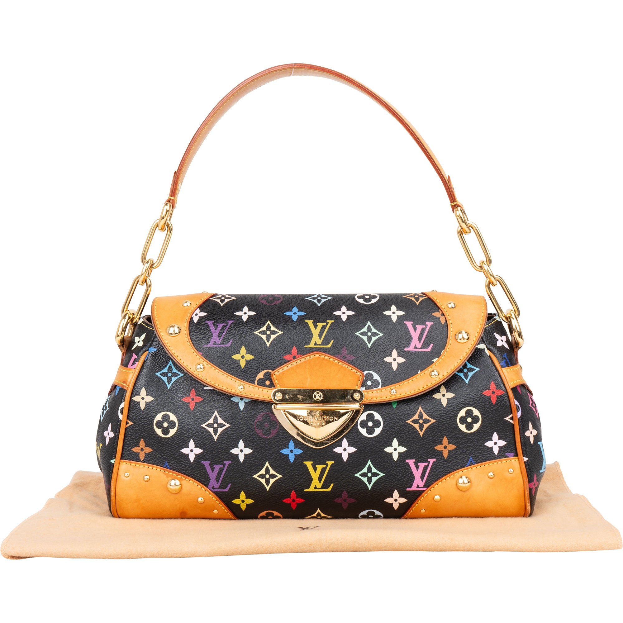 Louis Vuitton Murakami Multicolor Beverly MM Shoulder Bag