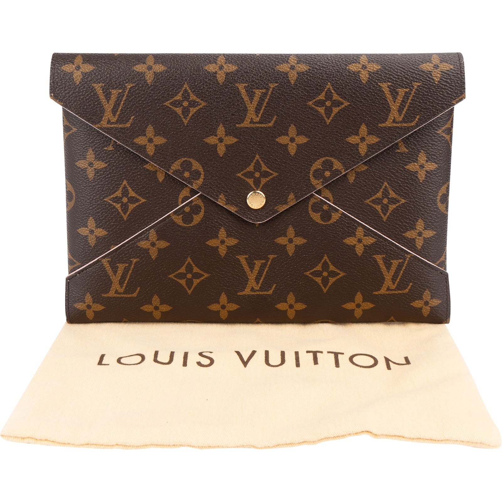 Louis Vuitton Monogram Canvas Pochette Kirigami Clutch