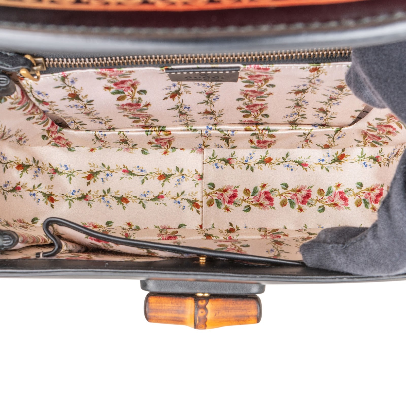 Gucci - 1947 Bamboo Top Handle Crossbody Bag