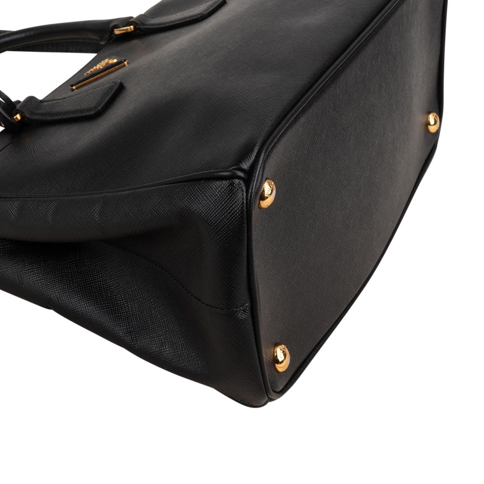 Prada - Noir Small Galleria Handbag