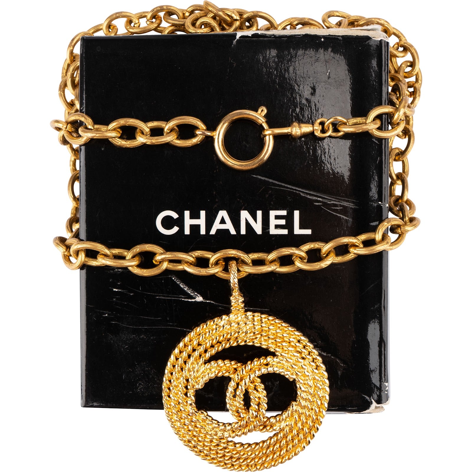 Chanel - CC Rope Medallion Necklace