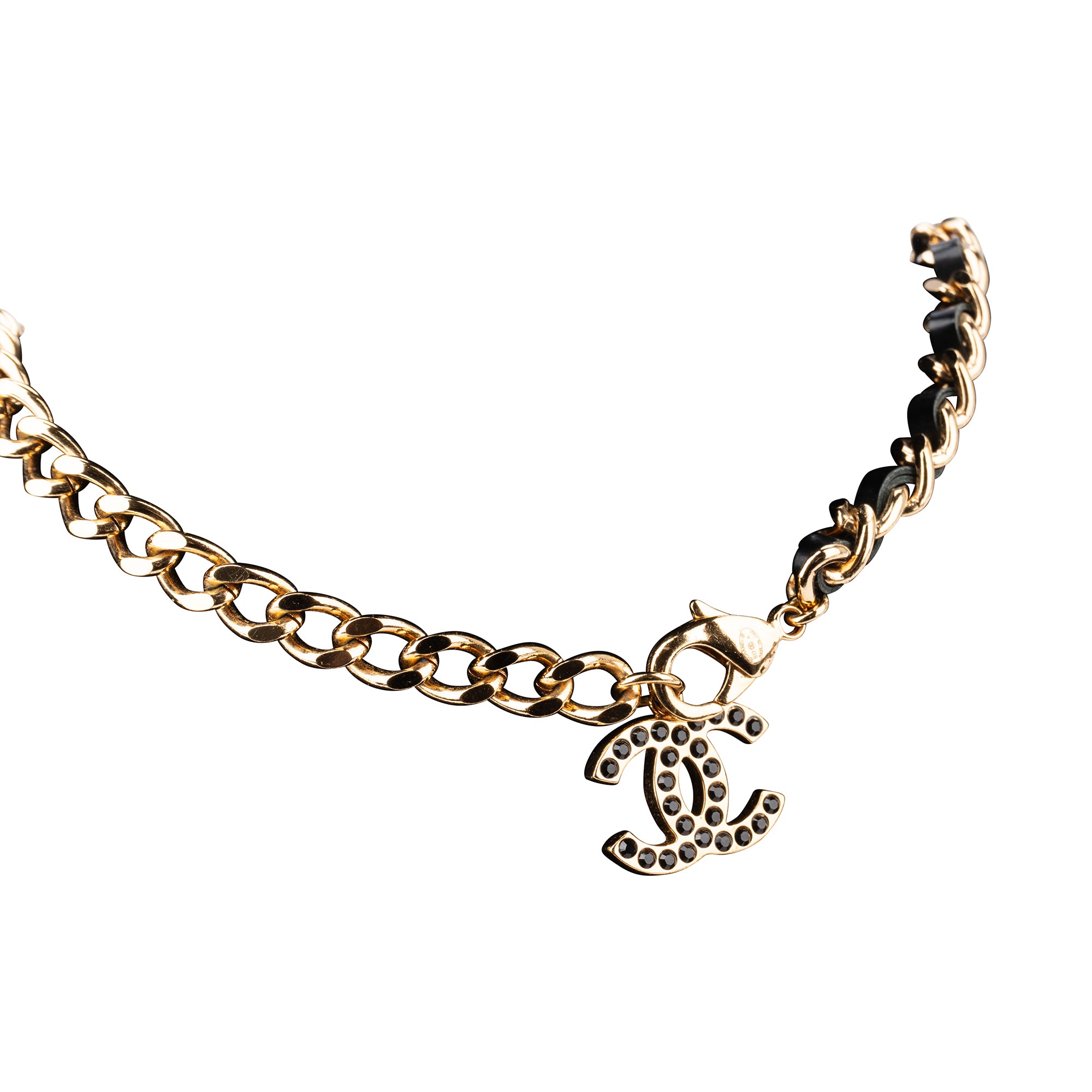 Chanel Crystal Key Necklace
