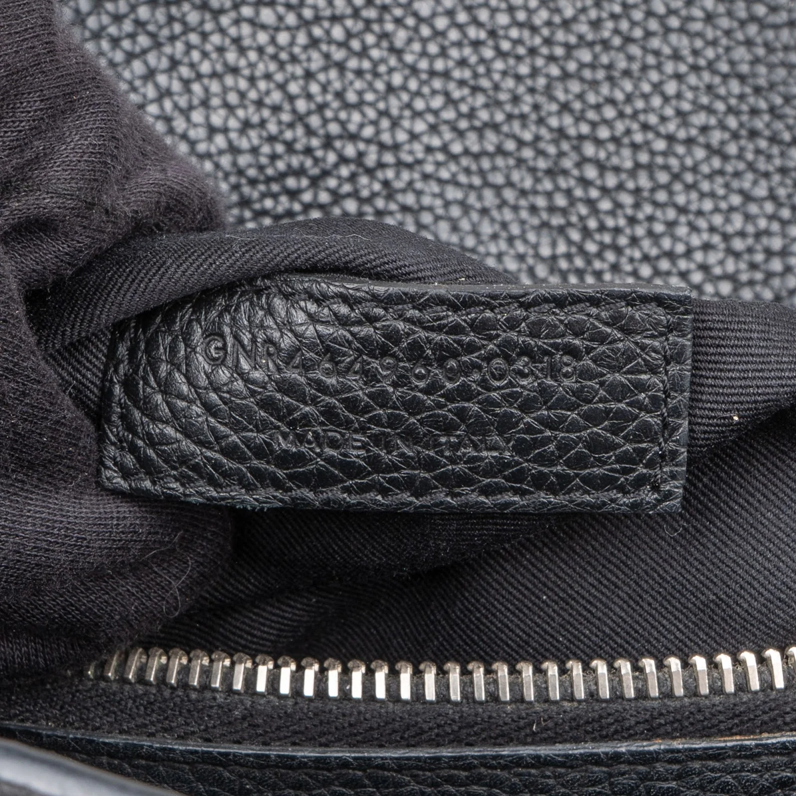 Saint Laurent Grained Leather Sac de Jour Handbag