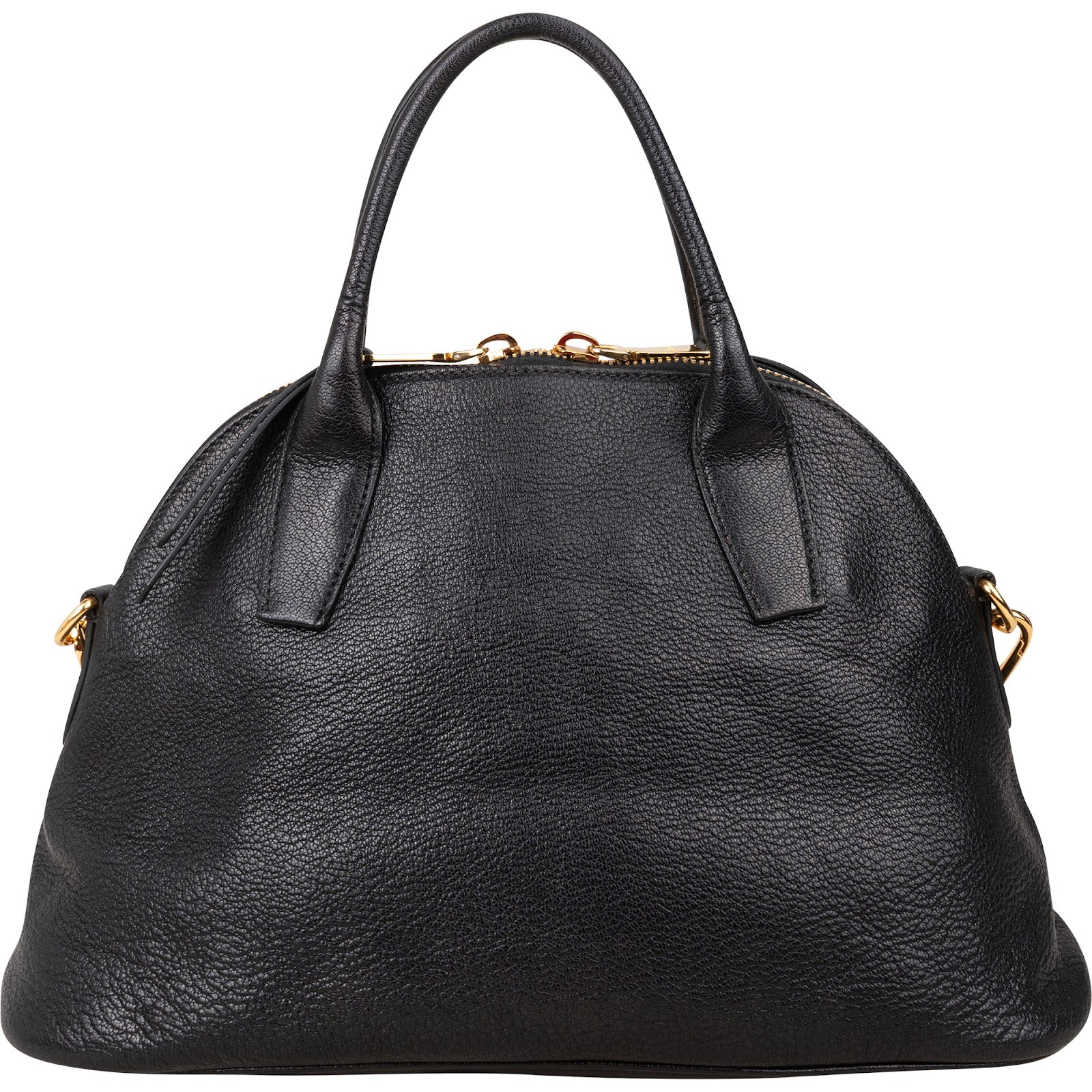 Miu Miu - Grained Leather Dome Crossbody Bag