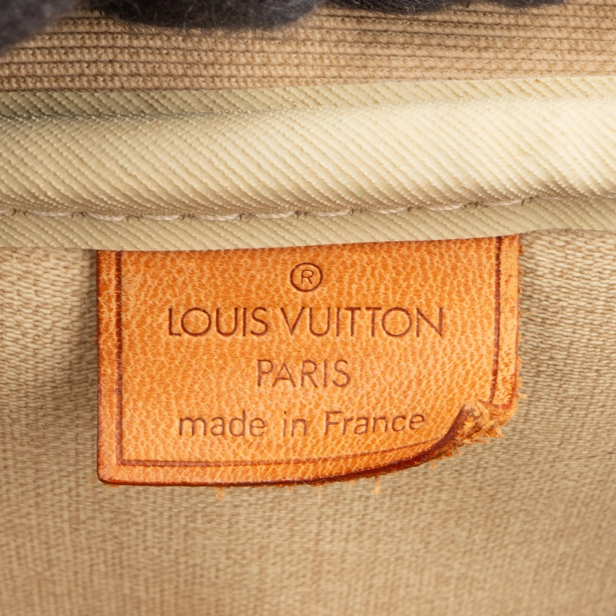 Louis Vuitton Canvas Monogram Deauville Handbag