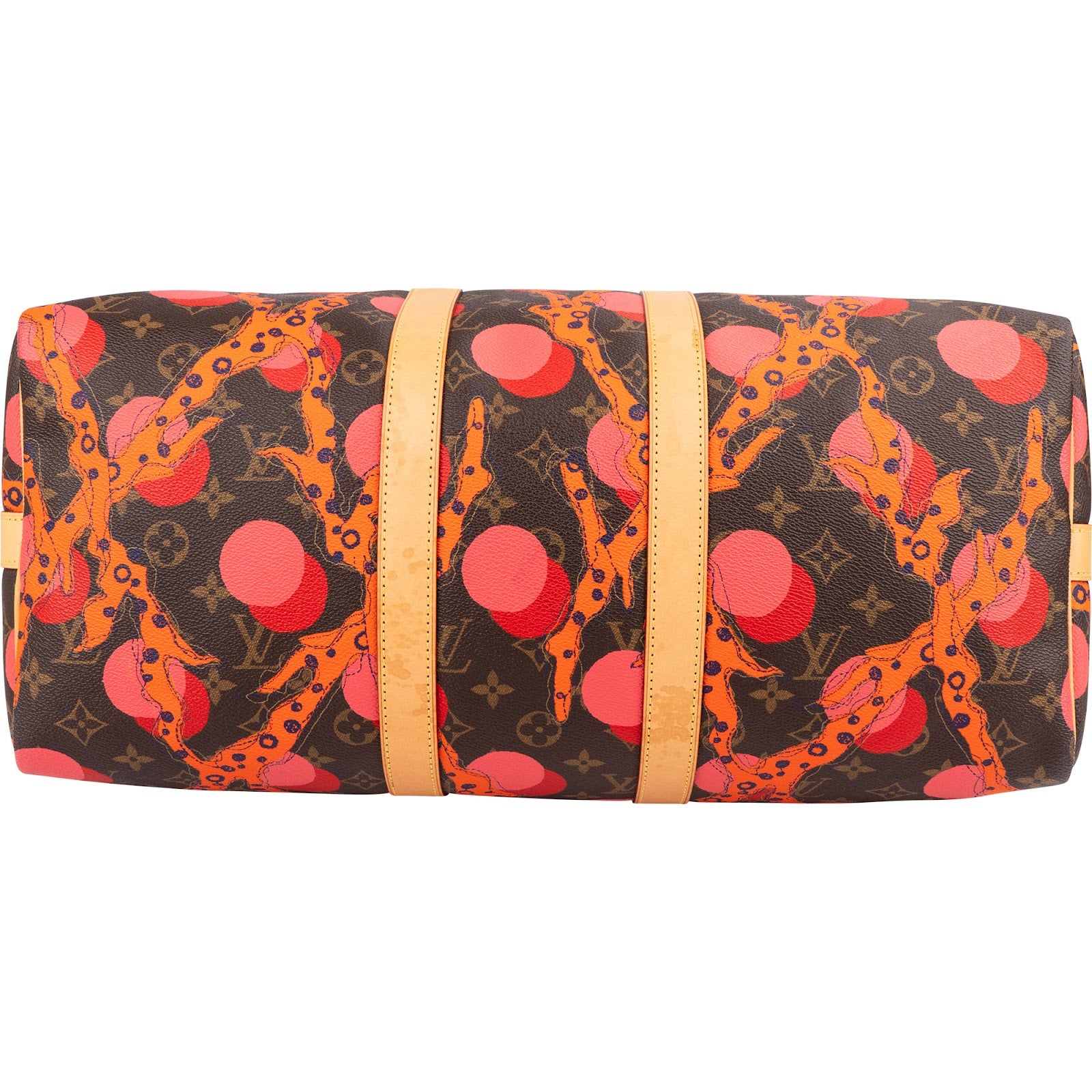 Torba podróżna Louis Vuitton Monogram Canvas Limited Yayoi Kusama Ramages Dots Keepall 45 Bandoulièr