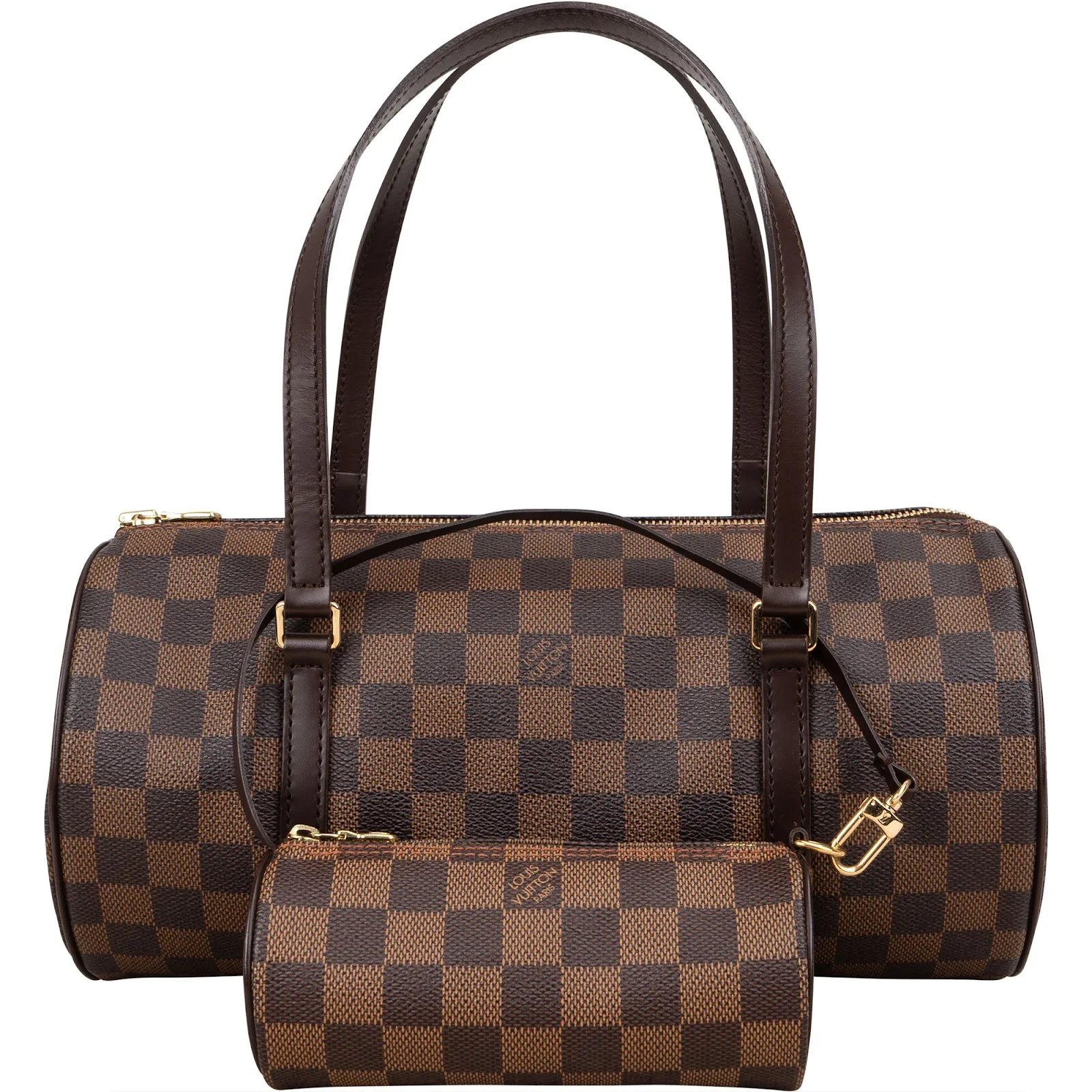 Louis Vuitton Monogram Damier Ebene Canvas Papillon Set Handbag