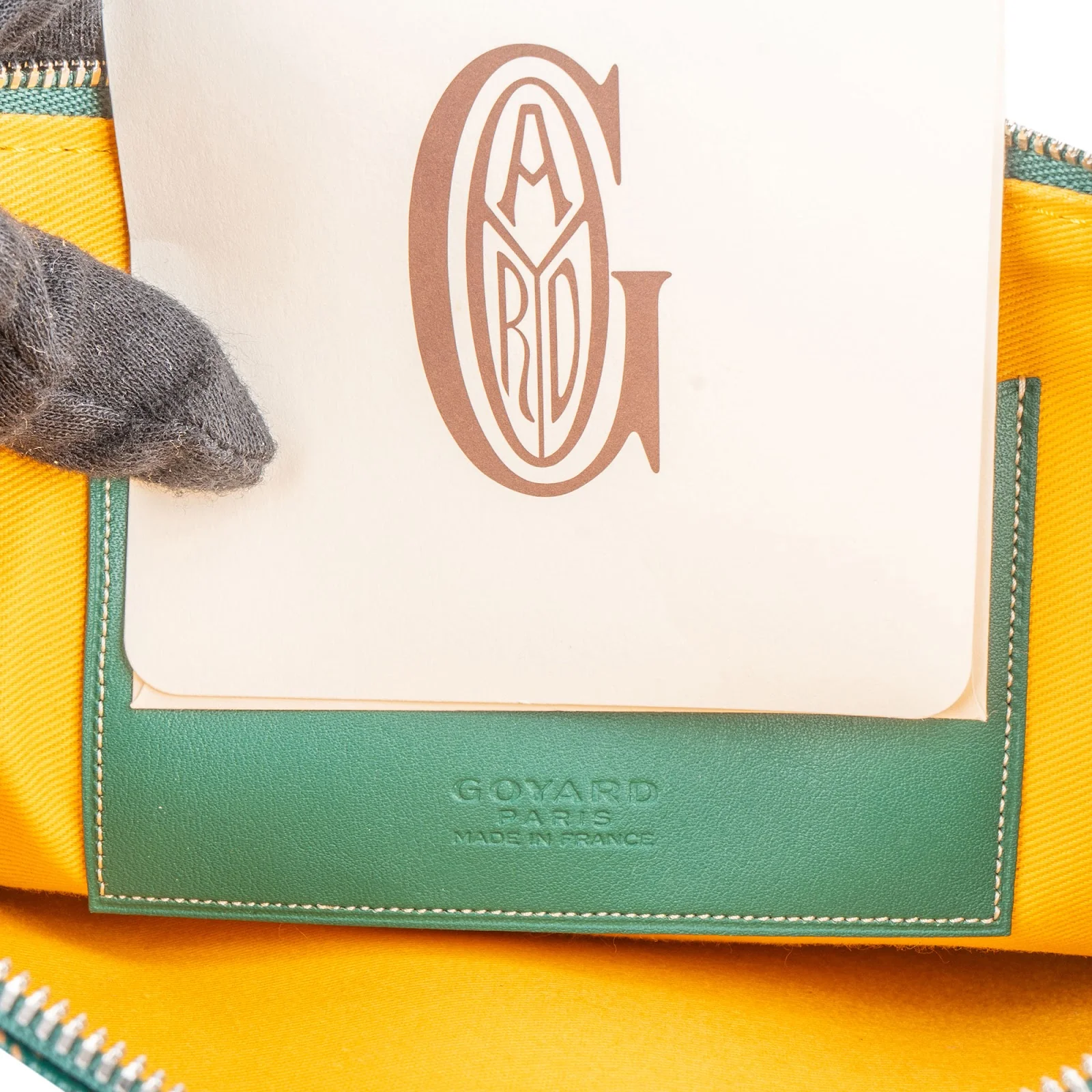 Goyard Goyardine Monogram Senat MM Clutch