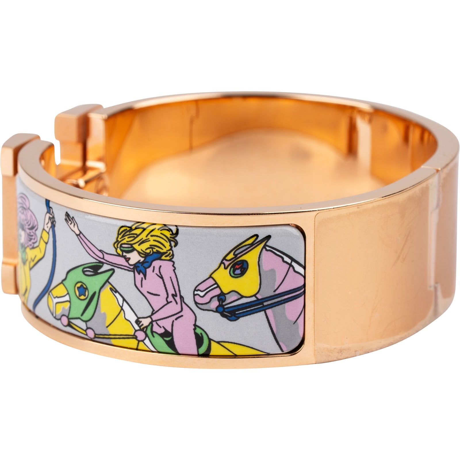 Hermès - Les Mustangs II Clic H-armband