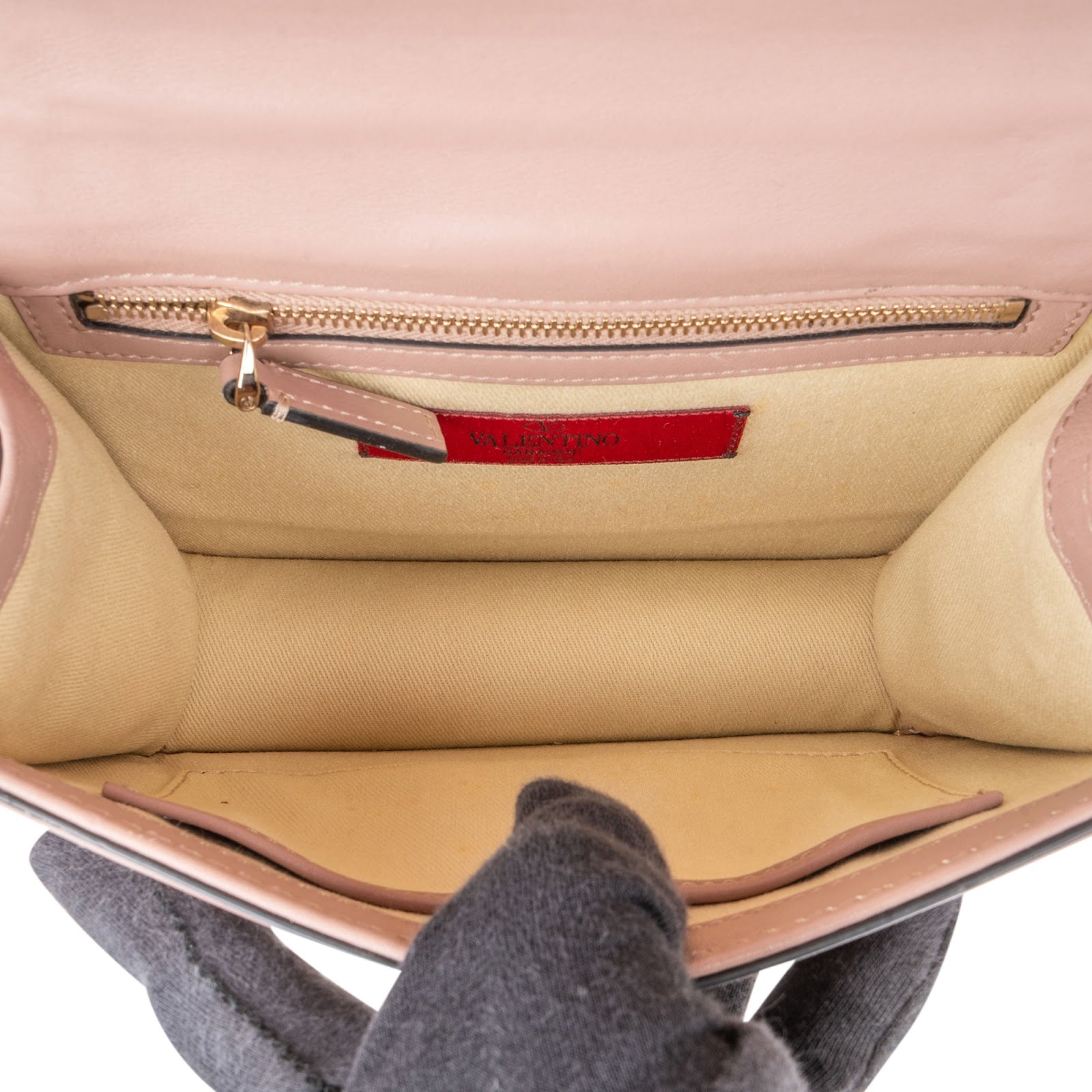 Valentino Garavani Calfskin Rockstud Small Crossbody Bag