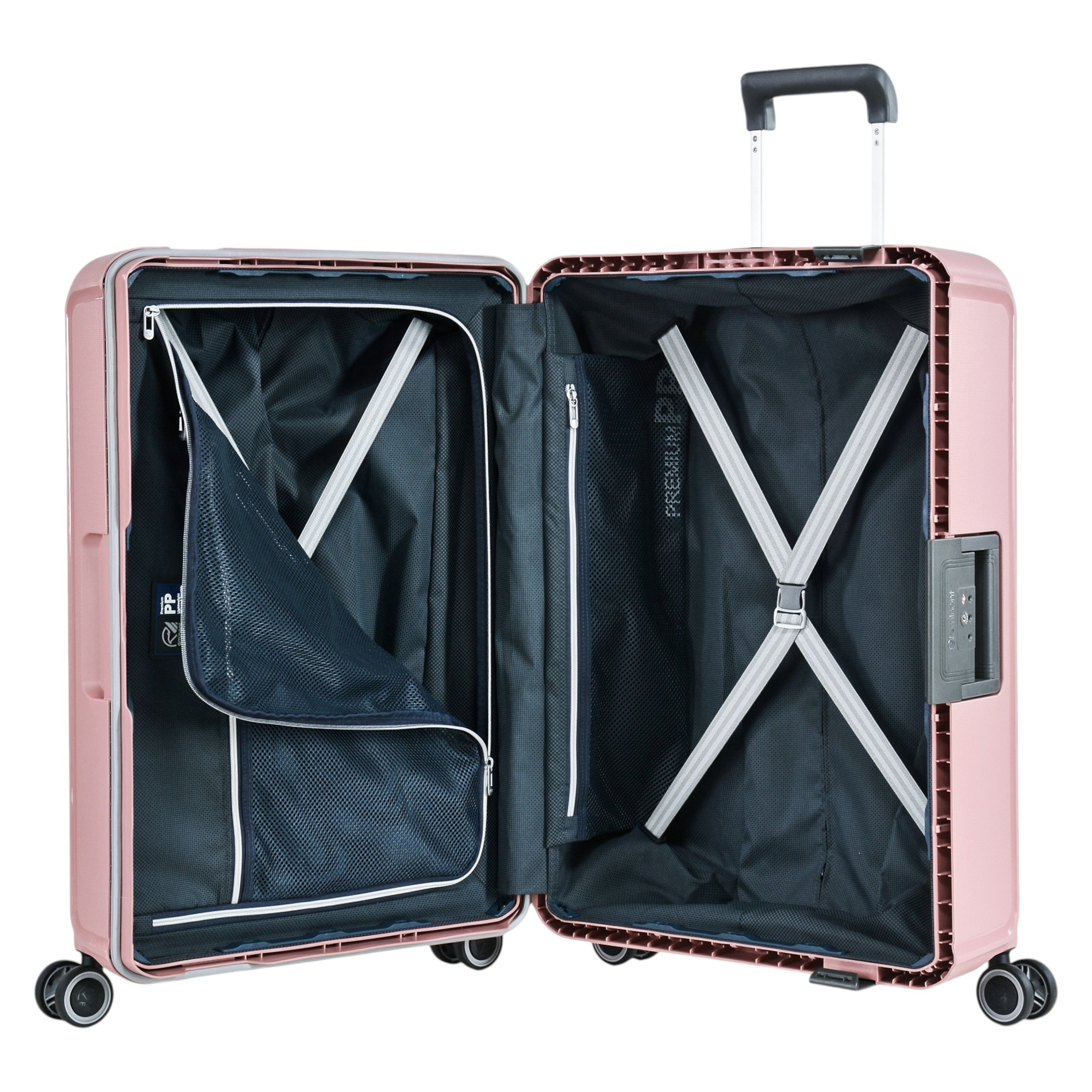 VERTICA Trolley M (68 cm) - rosa