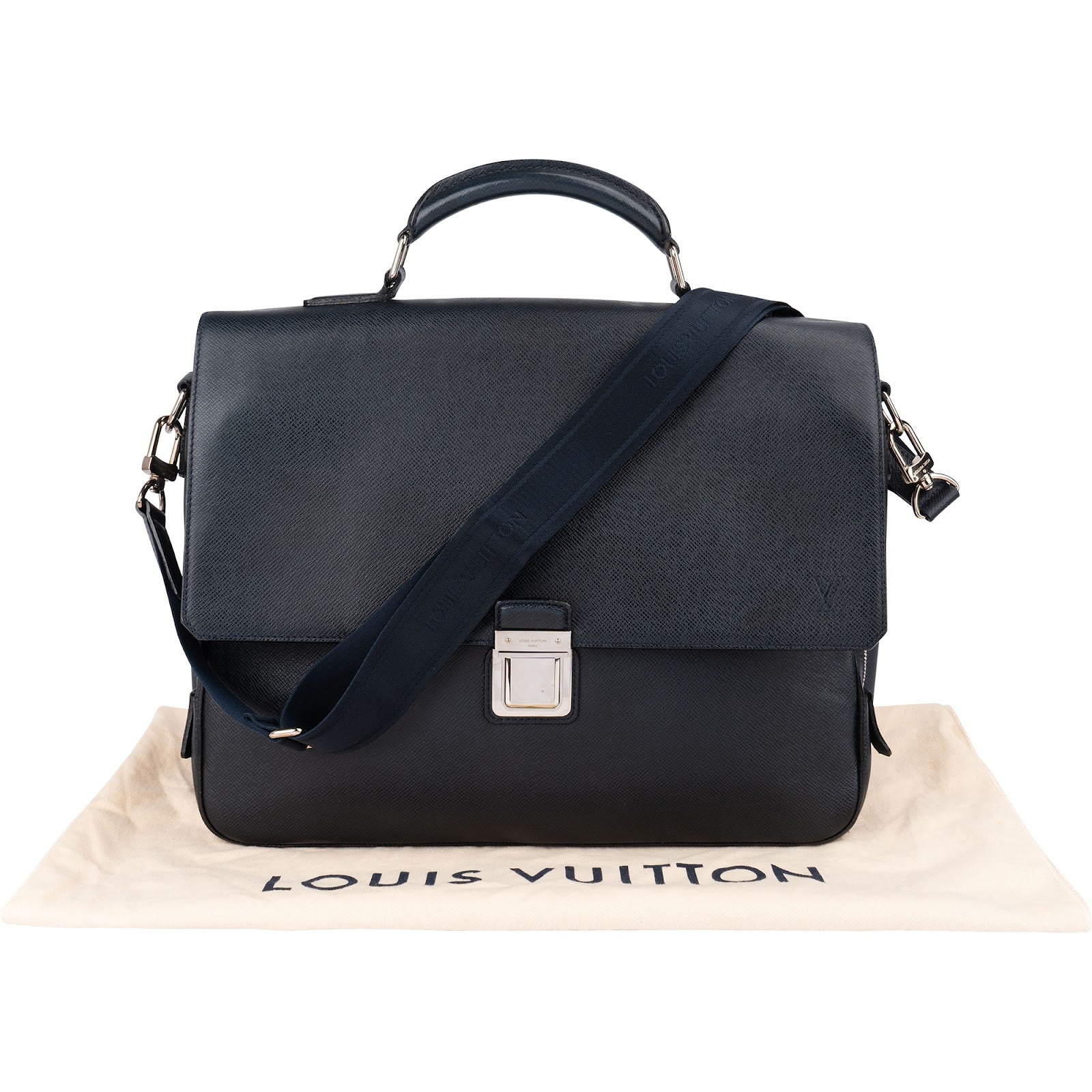 Louis Vuitton Taiga Leather Anton Business Bag