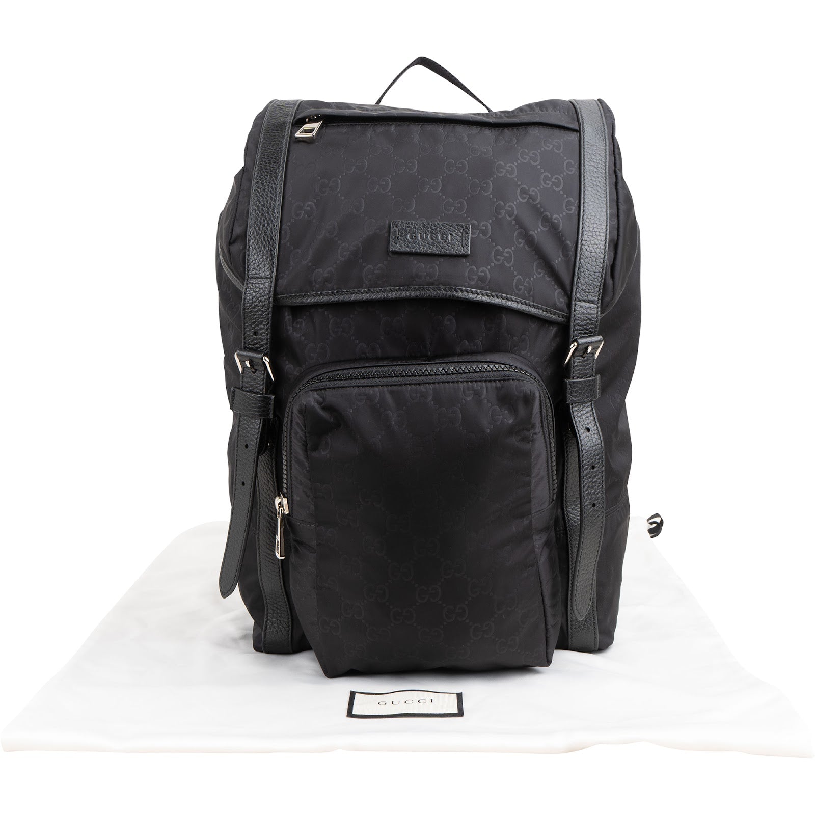 Gucci - Monogram GG Nylon Backpack