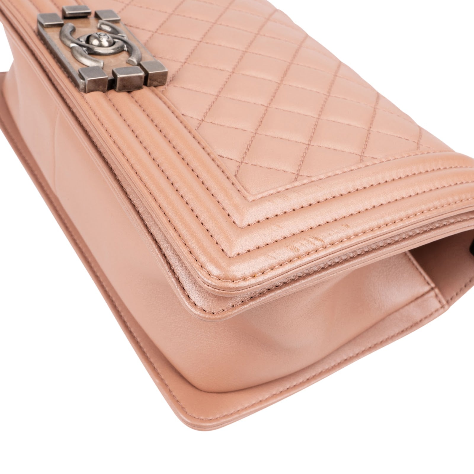 Chanel - Medium Boy Single Flap Crossbody Bag