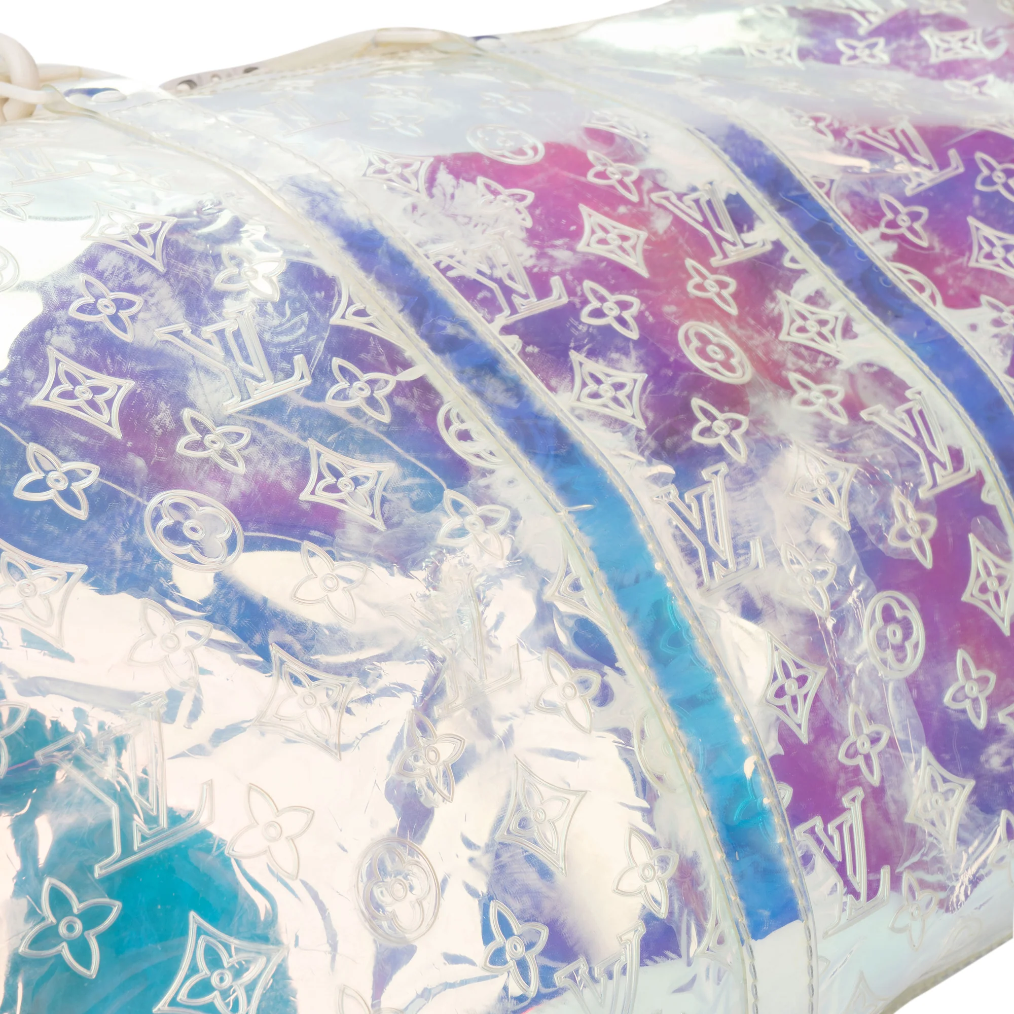 Louis Vuitton Transparent Prism by Virgil Abloh Keepall 50 Bandouliere