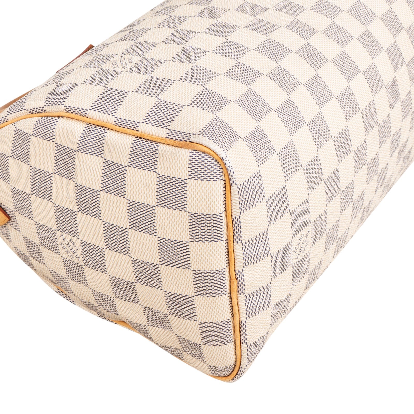 Louis Vuitton Monogram Damier Azur Speedy 25 Boston Bag
