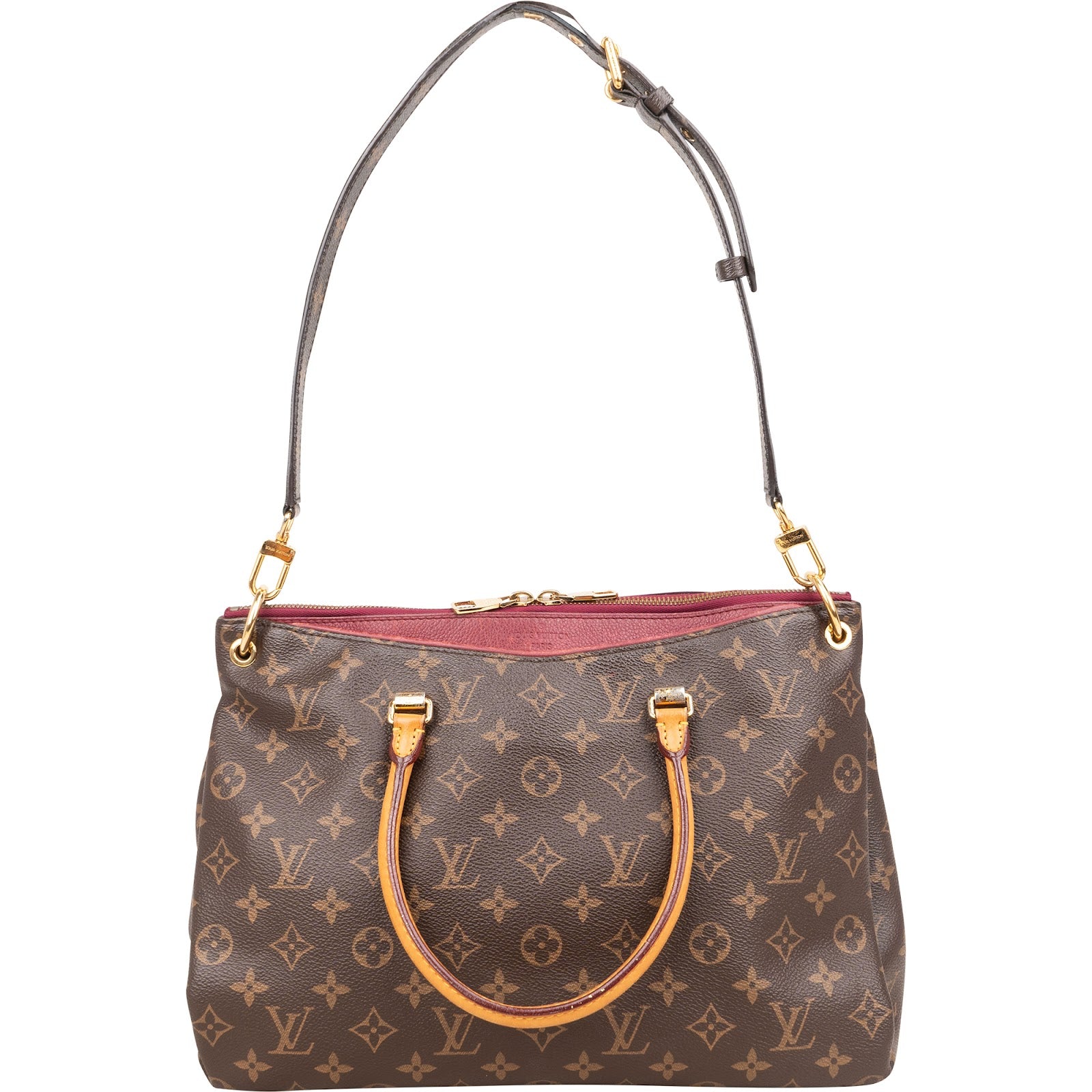 Louis Vuitton Monogram Canvas Pallas MM Handbag