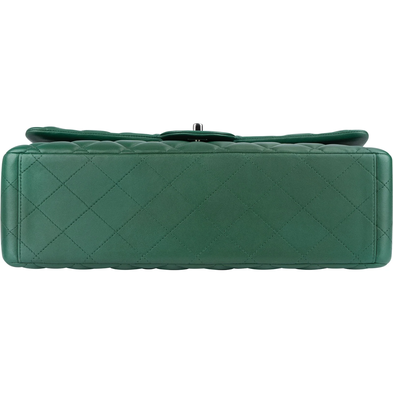 Chanel Quilted Lambskin Maxi Double Flap Crossbody Bag