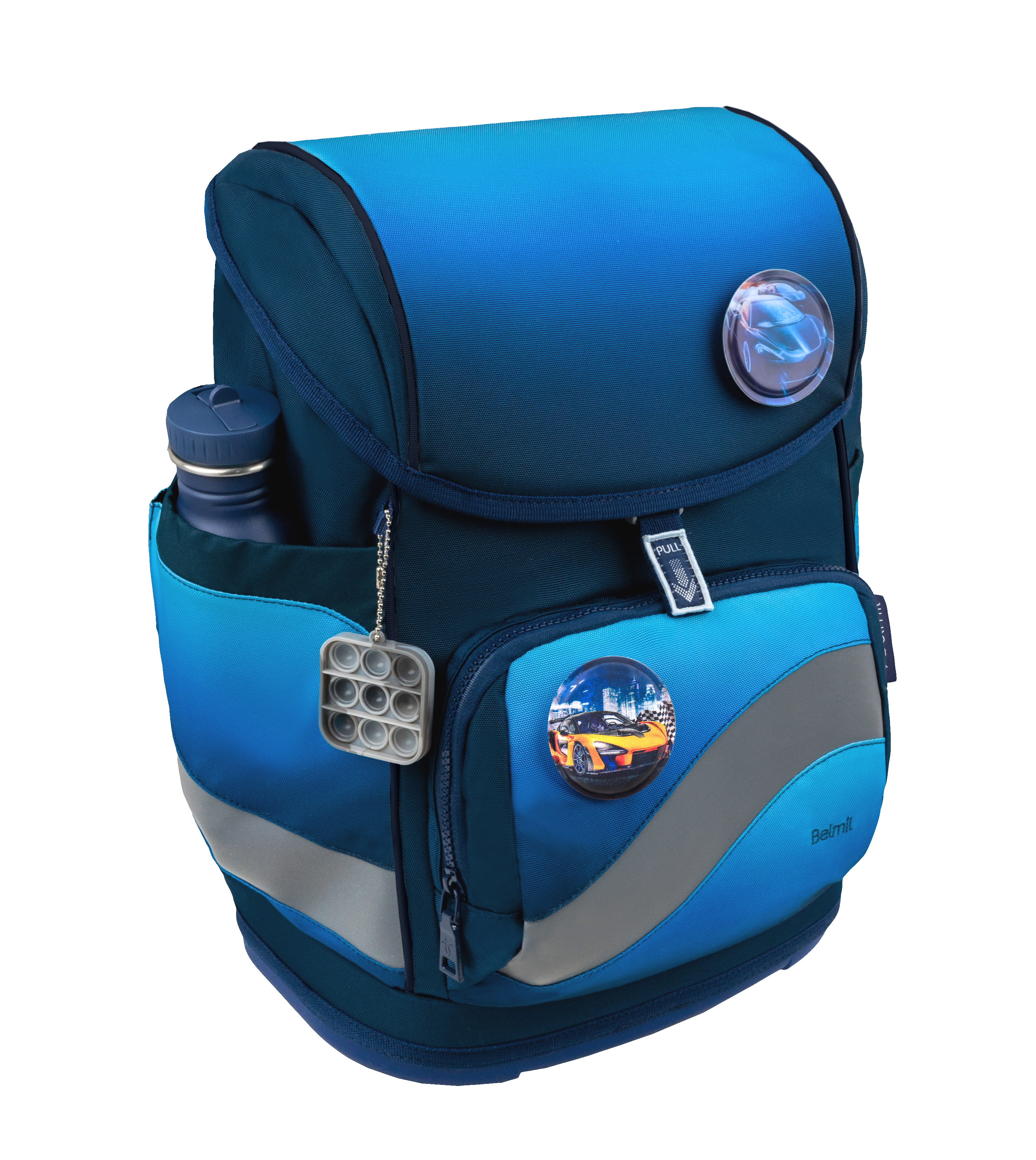 Smarty Plus 5-piece satchel set - Blue Navy