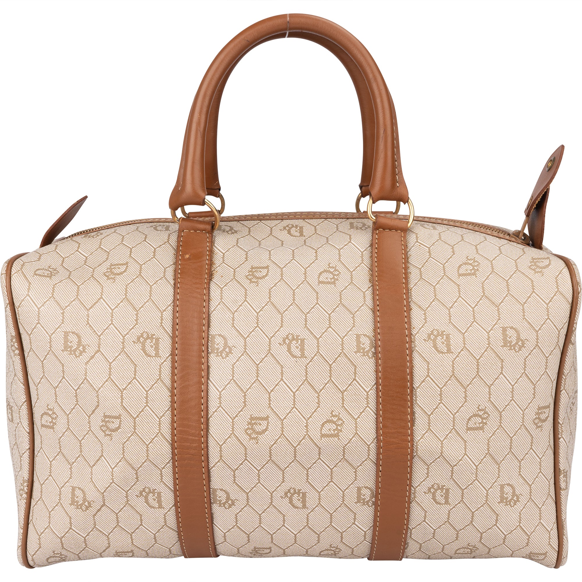Christian Dior Honeycomb Boston 30 Handbag