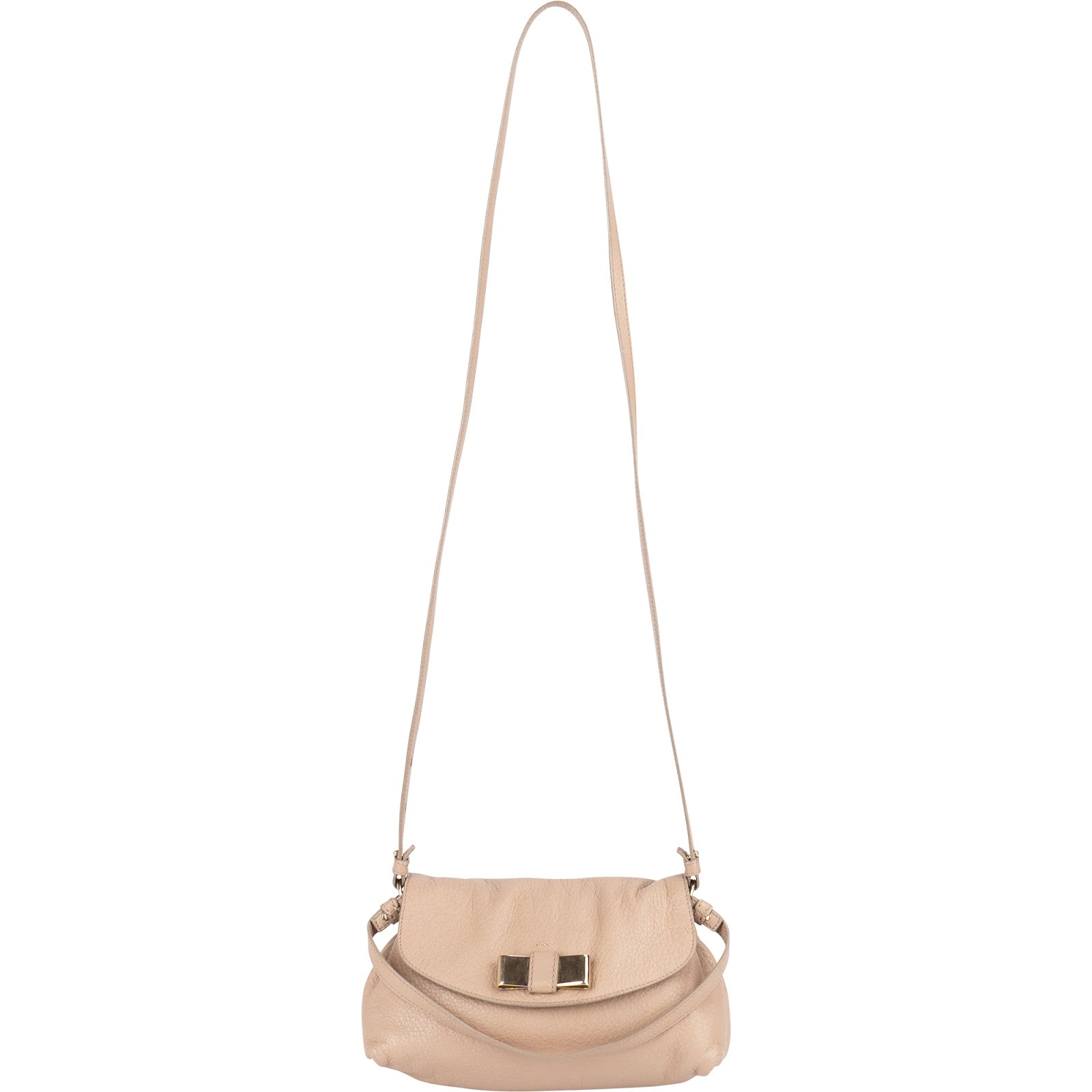 Chloé Grained Leather Lily Crossbody Bag