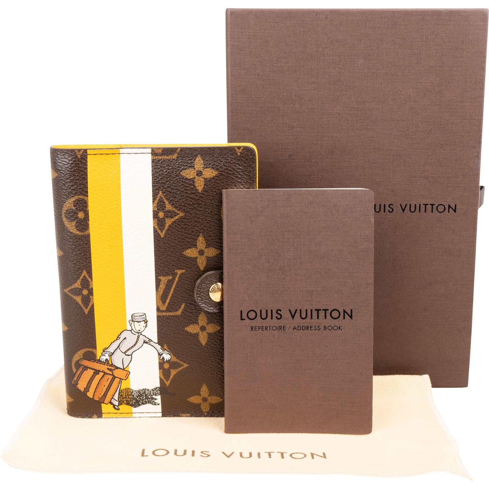 Louis Vuitton Monogram Canvas Limited Edition Illustre Groom Agenda PM Organiser