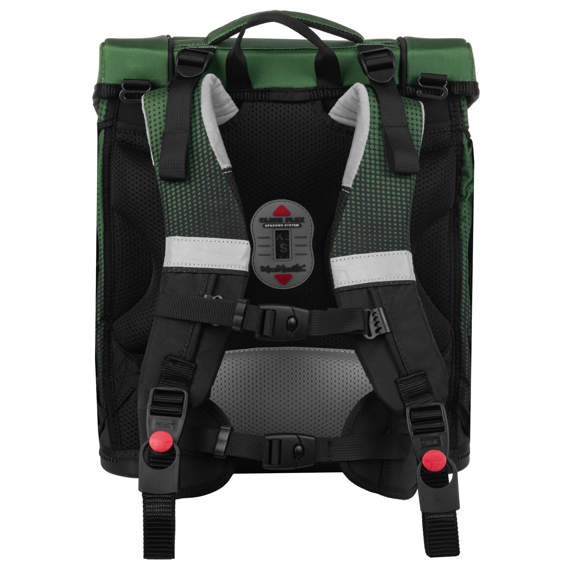 McNeill Schulranzen-Set PERFECTO 5tlg. - Gradient Grass