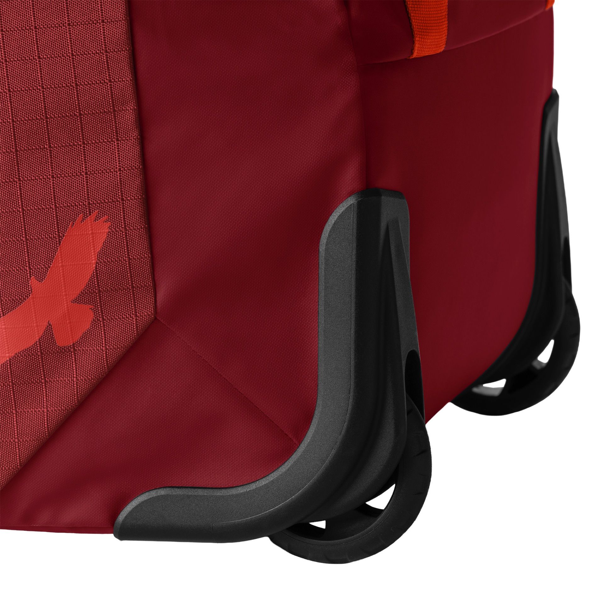 No Matter What Rolling Duffel 120L - cranberry red