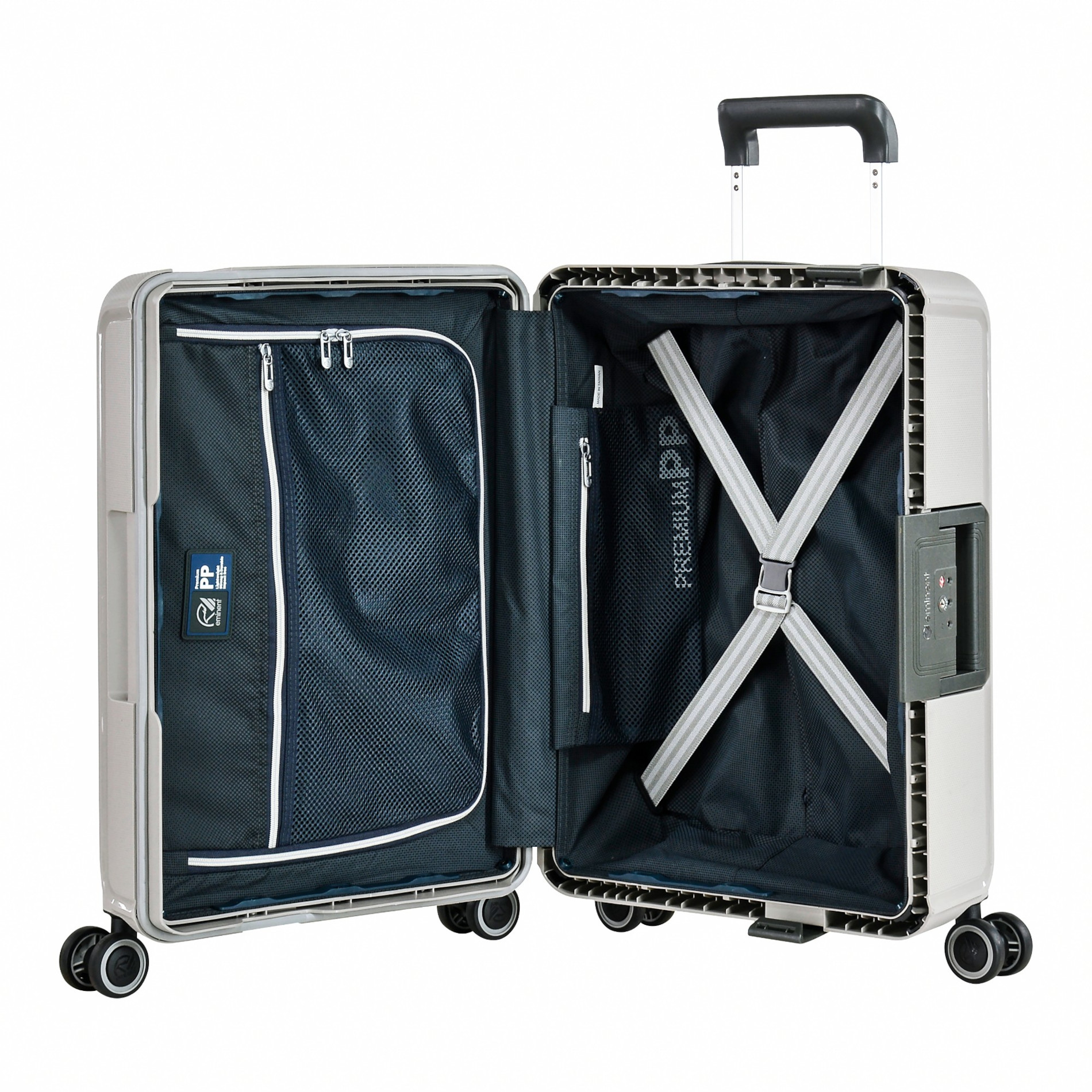 VERTICA Handgepäck (55cm) - hellgrau