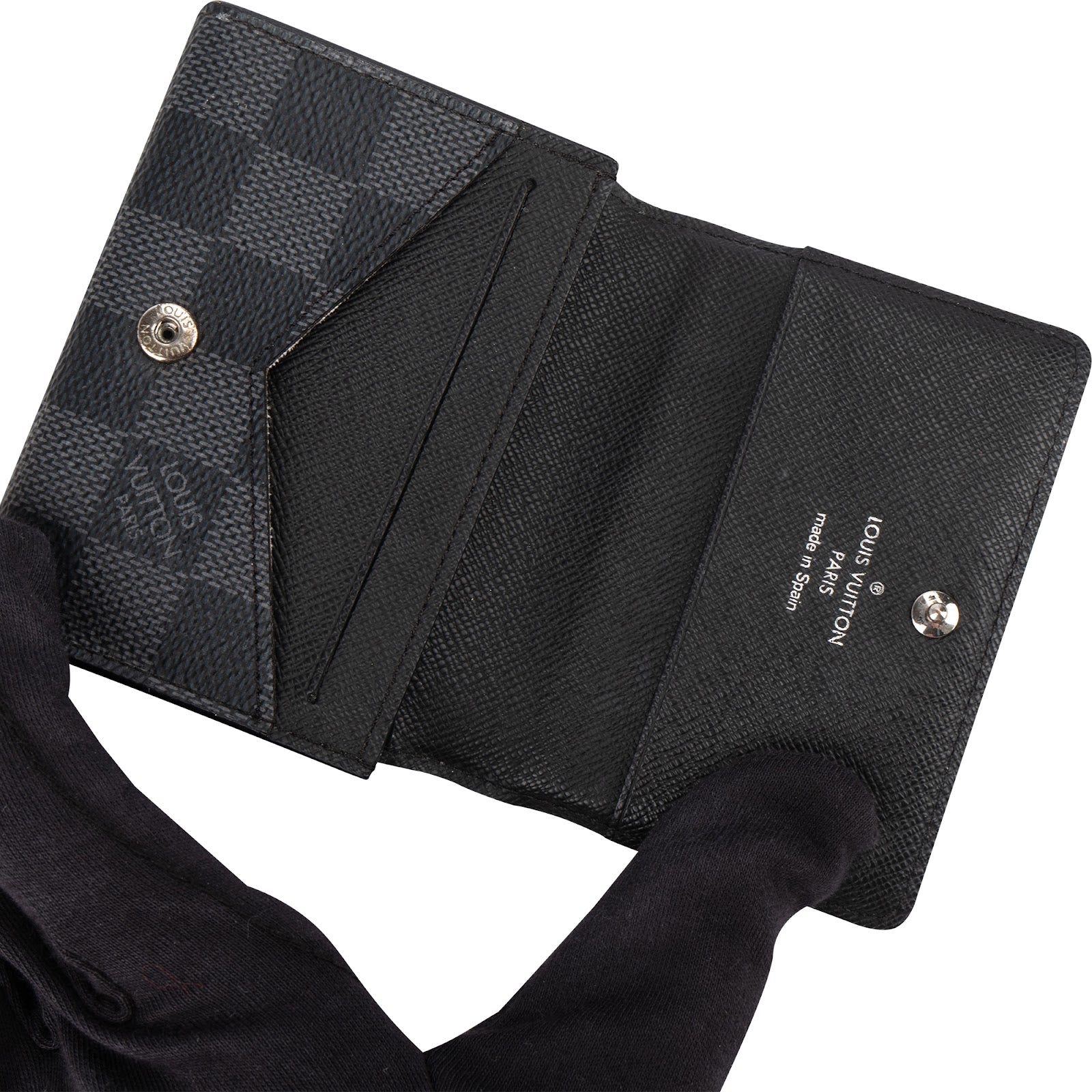 Louis Vuitton Monogram Damier Graphite Enveloppe Cardholder Wallet