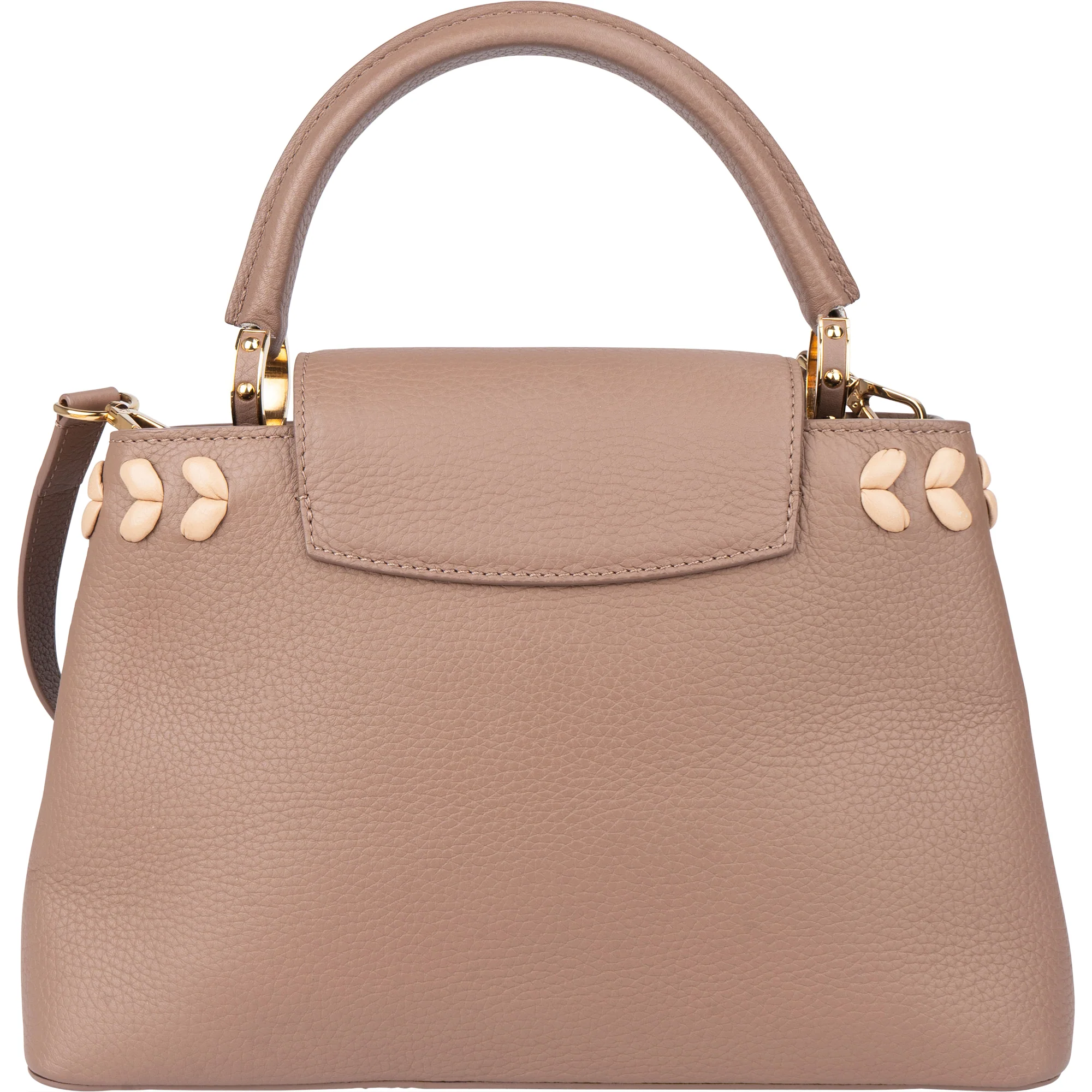 Louis Vuitton Braided Taurillon Leather Capucines PM Handbag