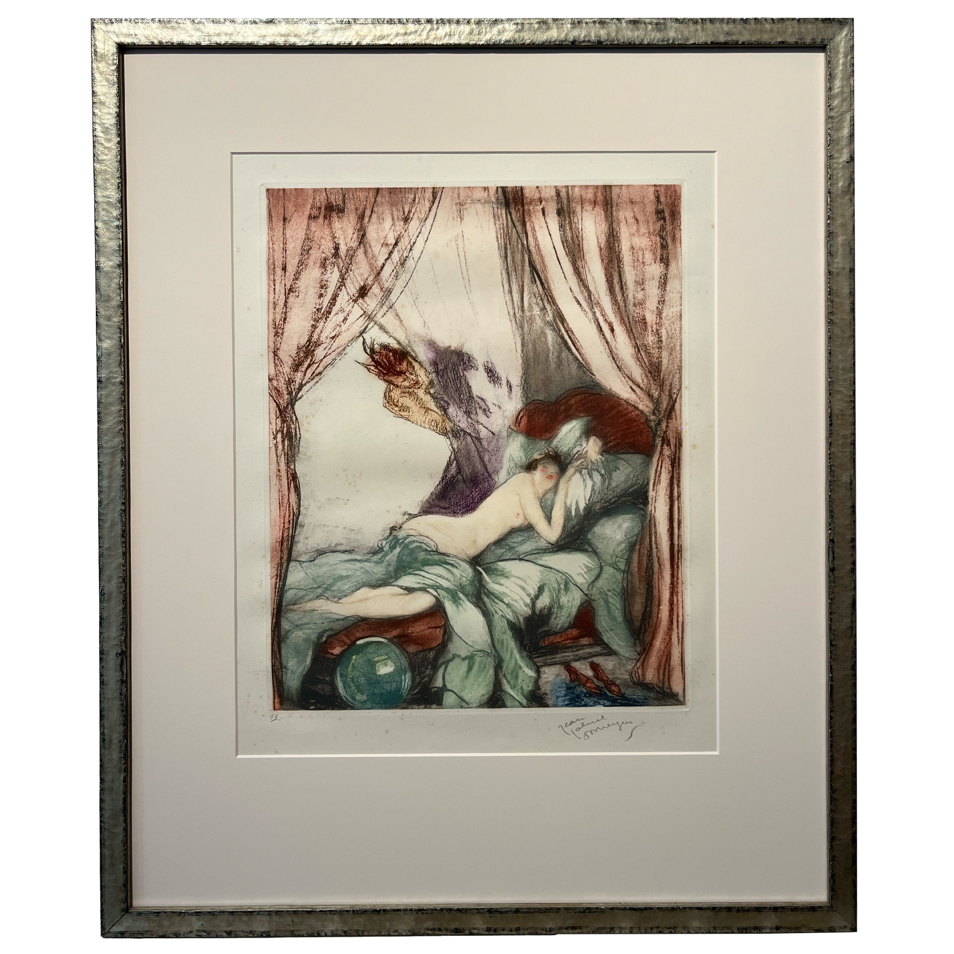 Jean-Gabriel Domergue – Au Boudoir