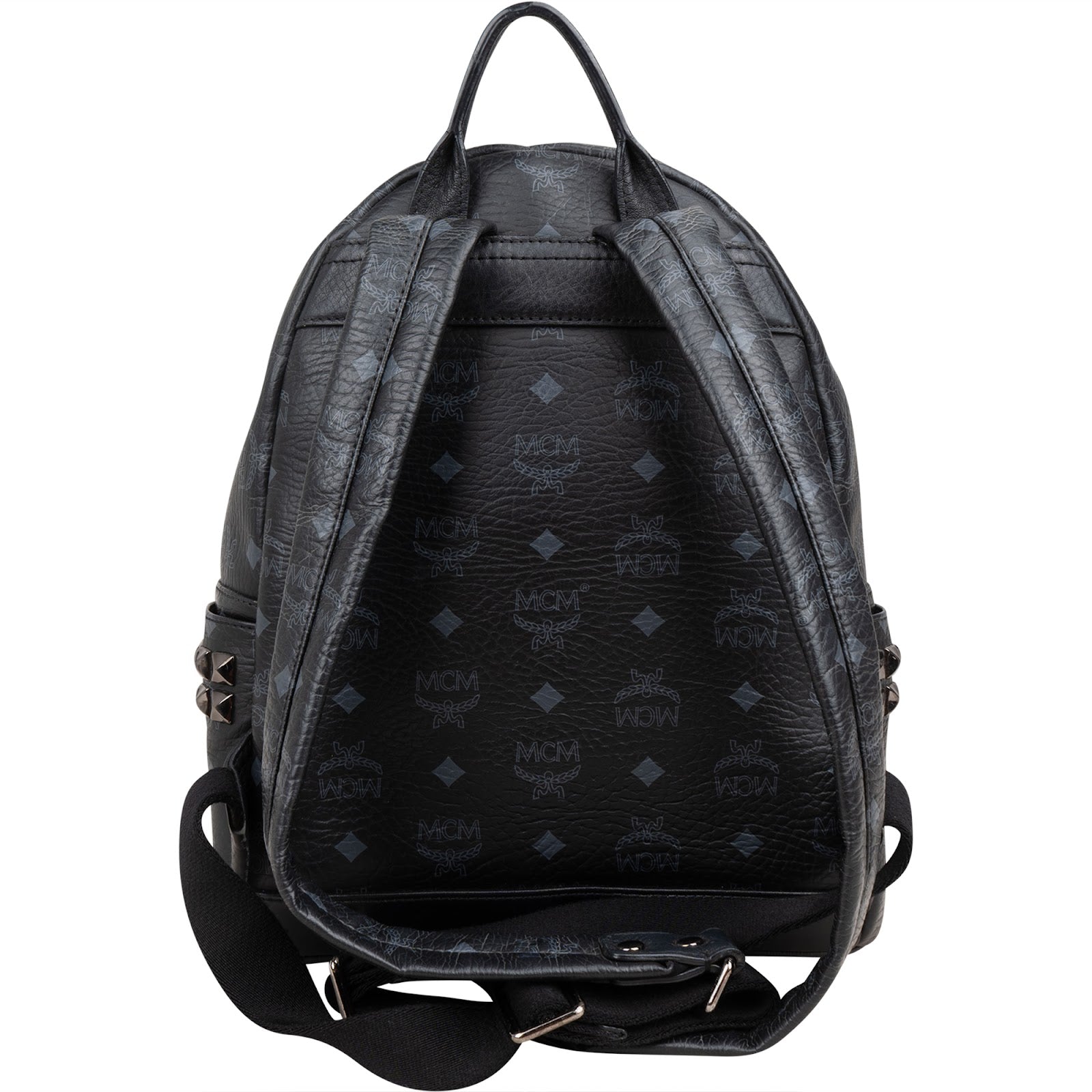 MCM Monogram Visetos Stark rugzak met studs aan de zijkant