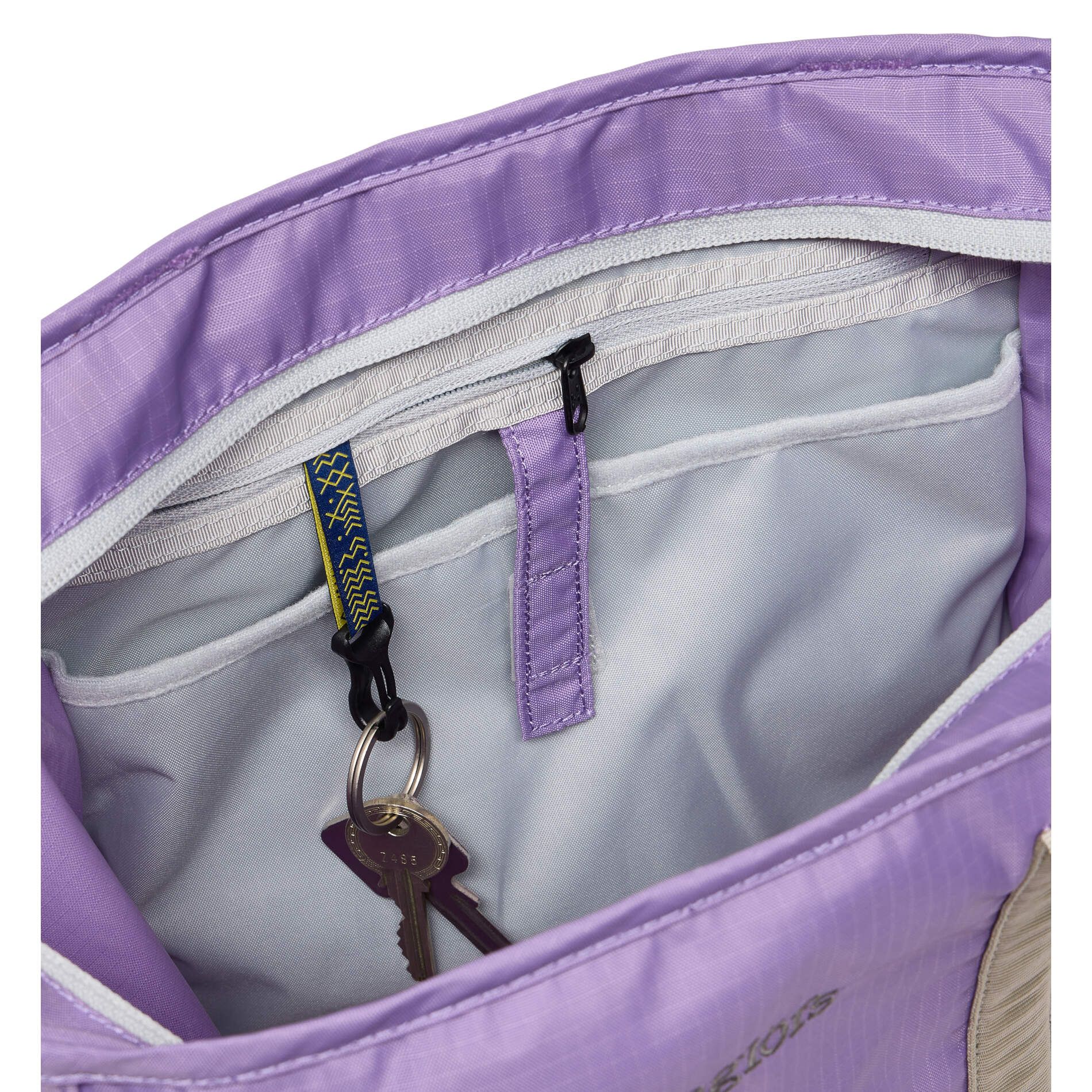 Tight Tote 25 – Purple ice/Chalk beige