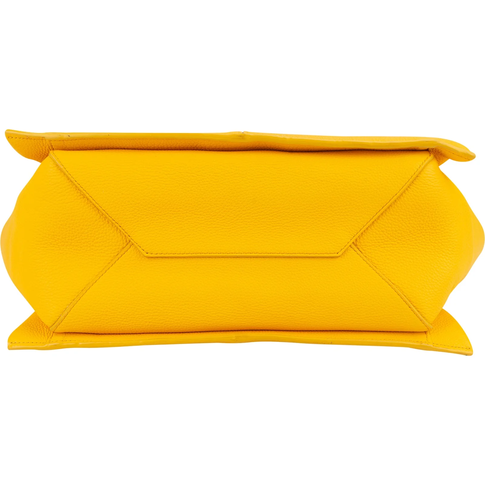 Celine Grained Calfskin Small Tri-Fold Shoulder Bag