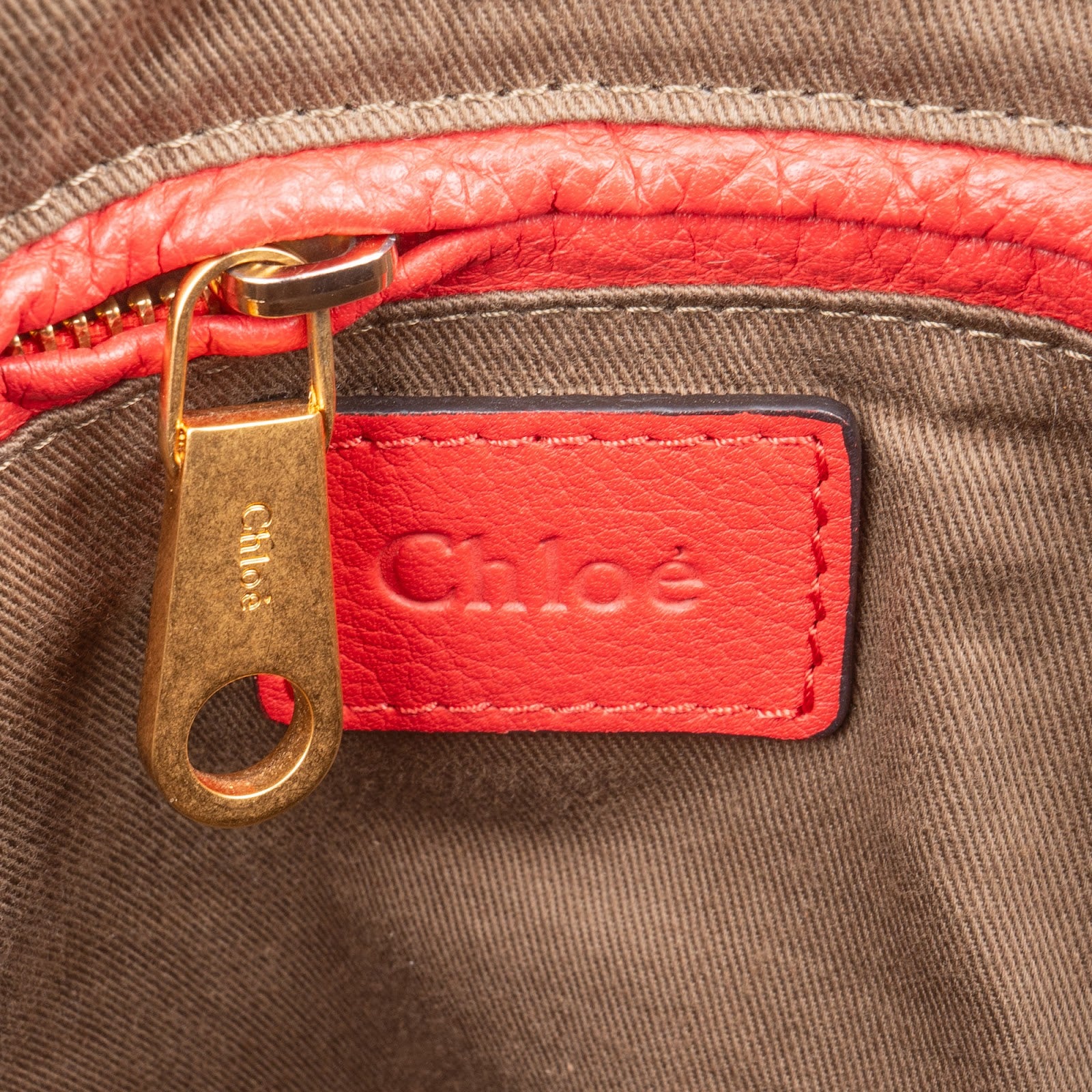 Chloé Grained Calfskin Marcie Handbag