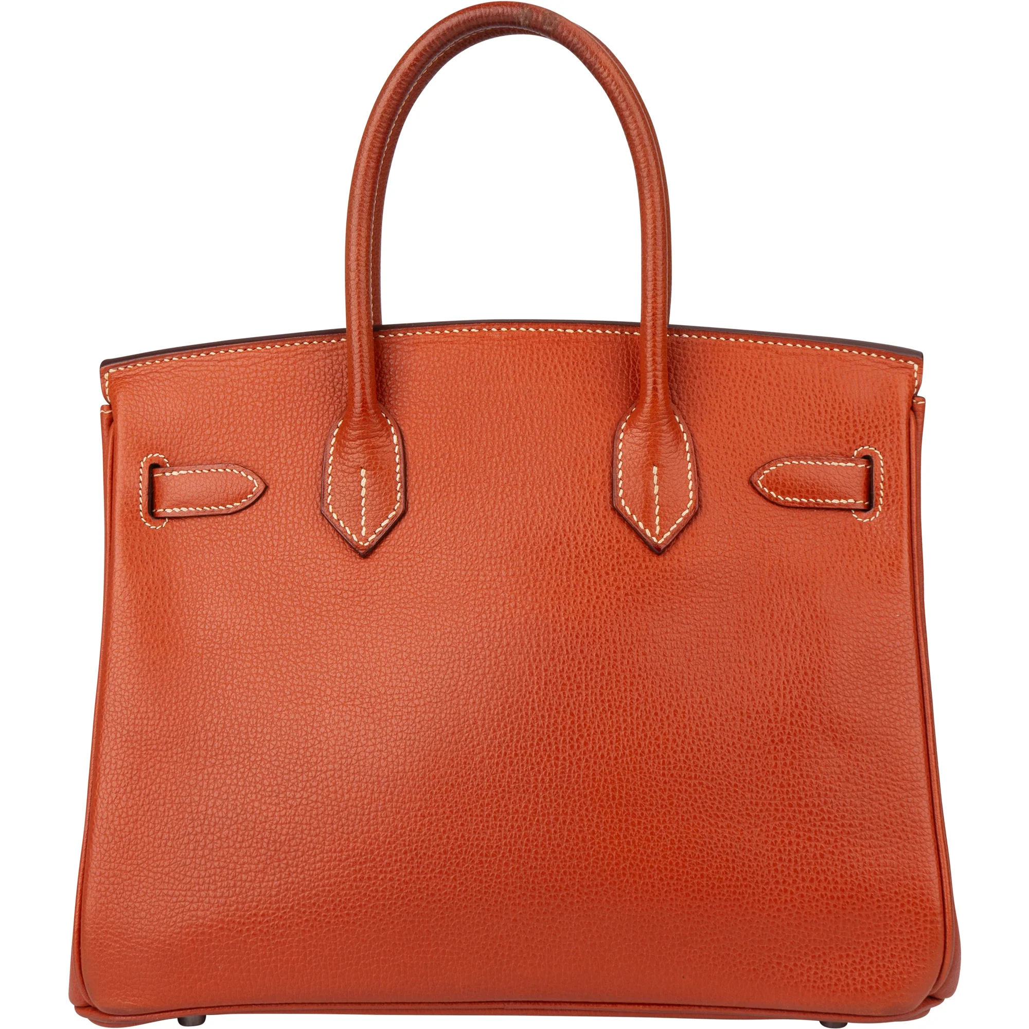 Hermès Birkin 30 Ardennes Leather Palladium Hardware Handbag