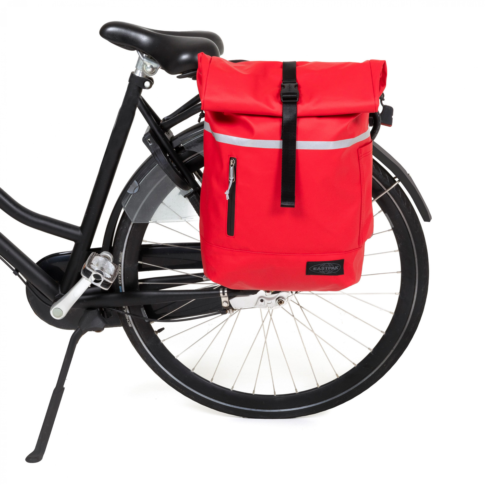 Fahrradrucksack UP ROLL BIKE - TARP RED