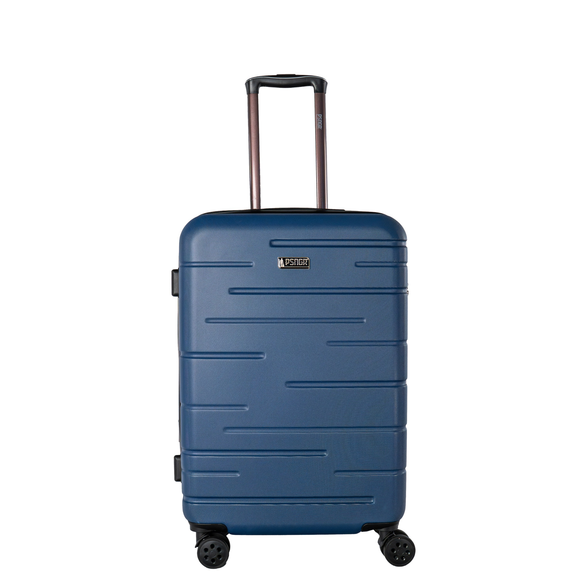 Stripes Trolley M (66 cm) Erweiterbar - DK Blue