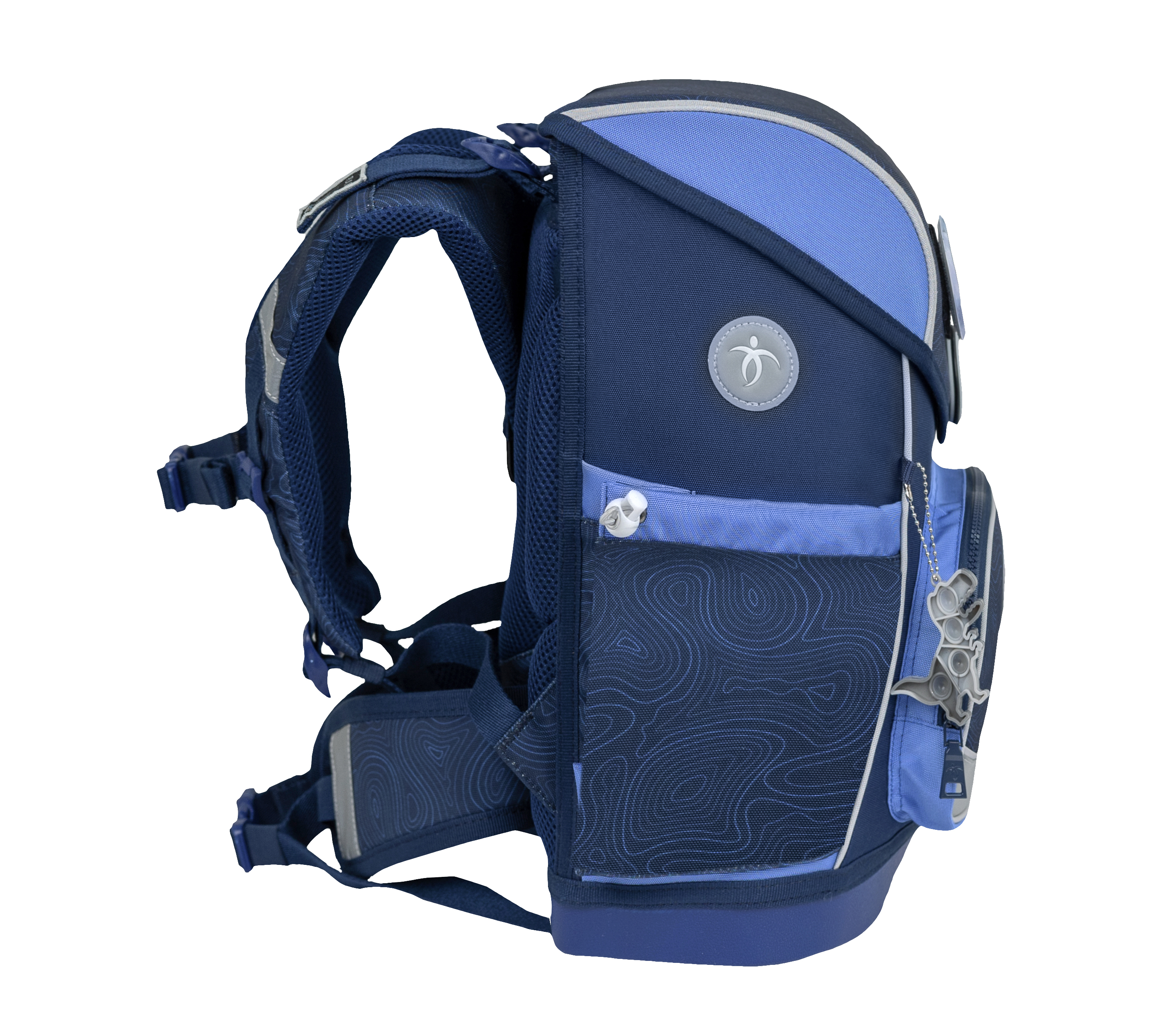 Compact Plus 5-piece satchel set - Topographic