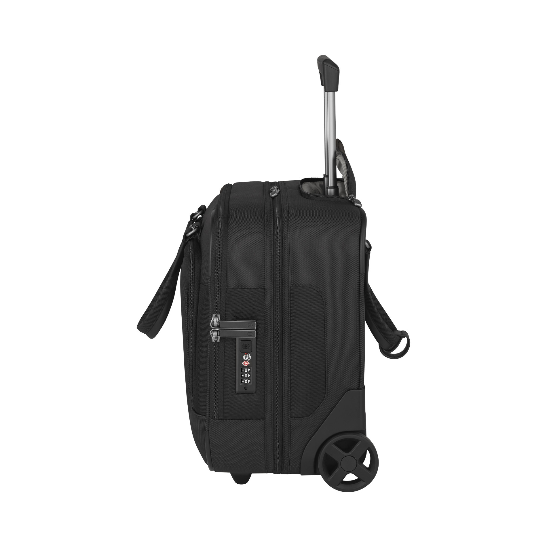 Werks Traveler 7.0 Wheeled Briefcase - Black