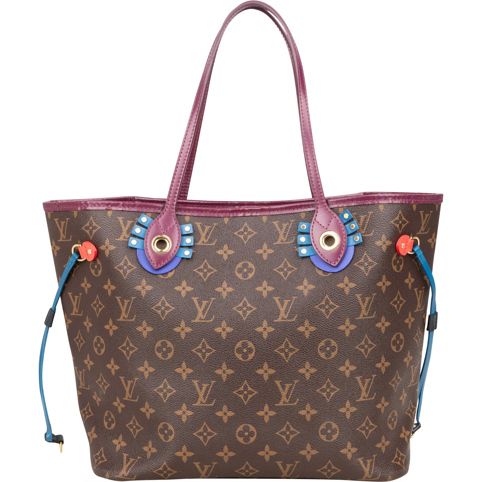 Louis Vuitton Monogram Canvas Limited Totem Neverfull MM Shoulder Bag
