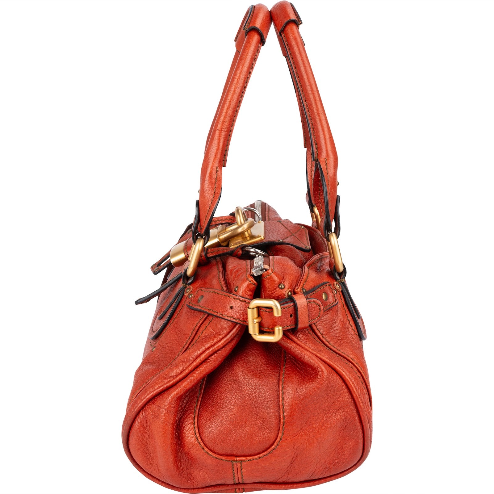 Skórzana torebka typu satchel Chloé w stylu Paddington