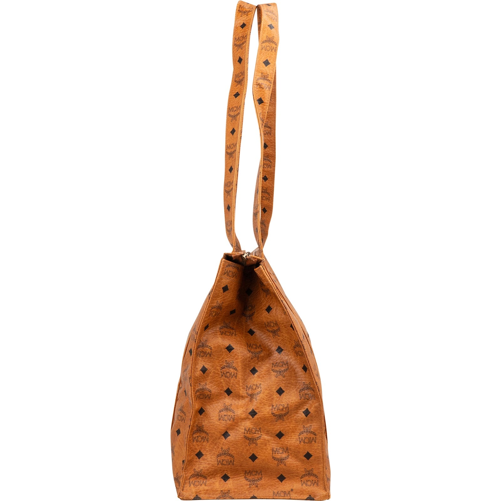 MCM Monogram Visetos XL Shopper