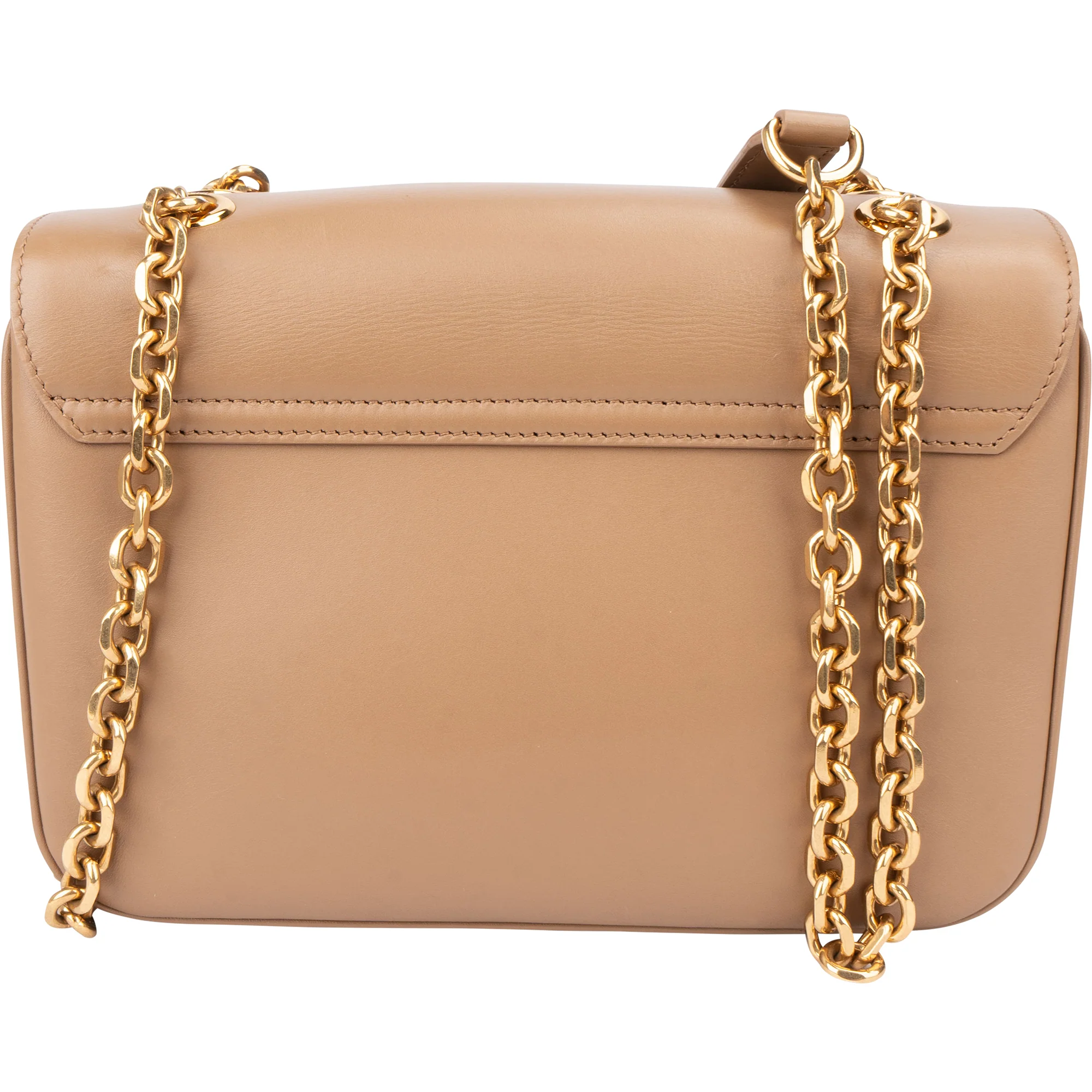 Céline Leather C Chain Crossbody Bag