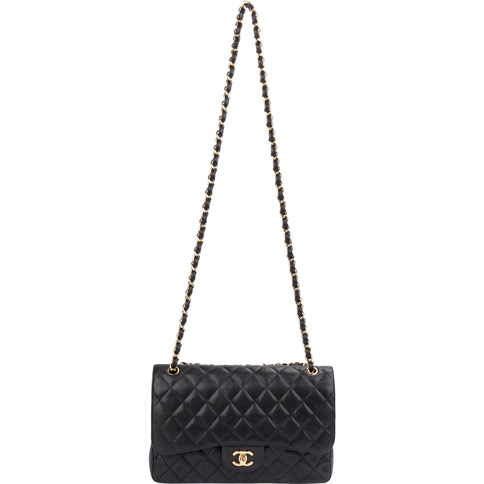 Chanel - Jumbo Double Flap Crossbody Bag