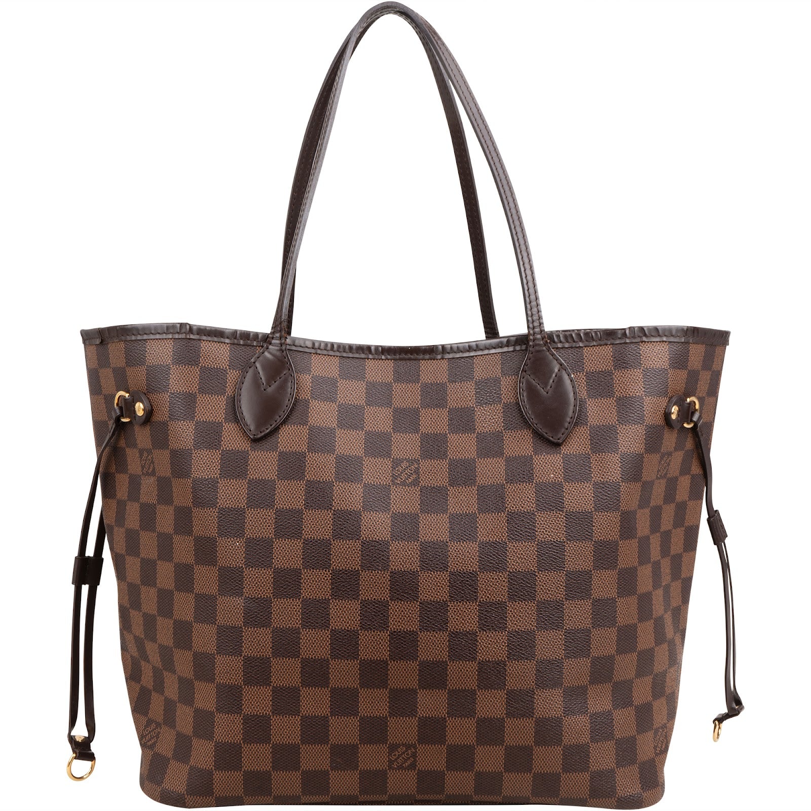 Louis Vuitton Monogram Damier Ebene Canvas Neverfull MM Shopper