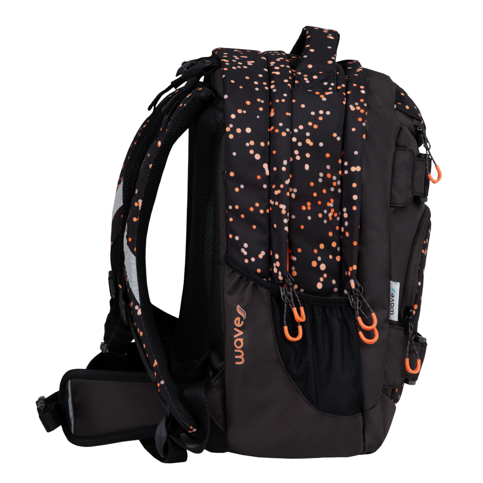 Infinity Move school backpack - Dots Blooms