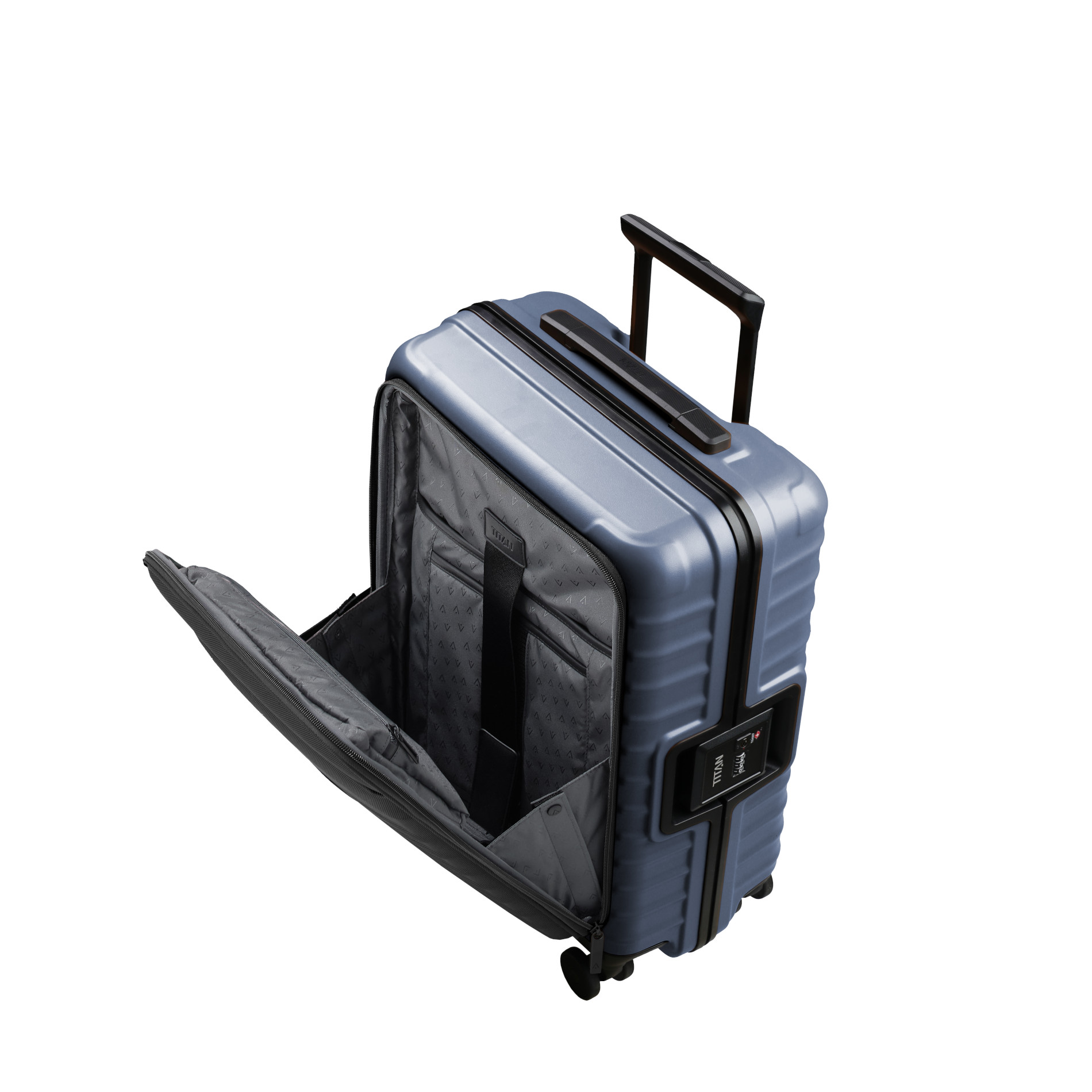 OVERSEAS Handgepäck S mit Vortasche (55 cm) - Midnight blue